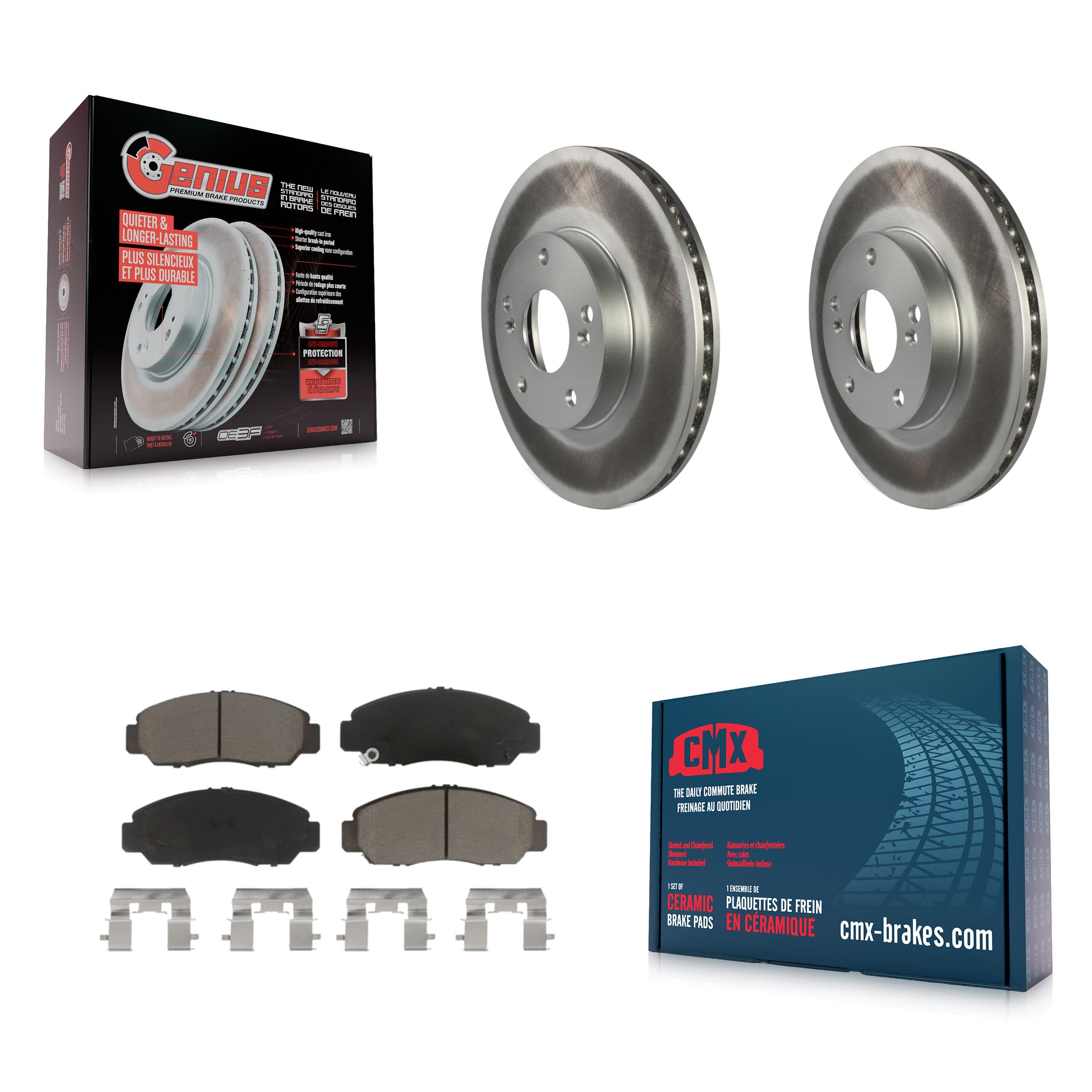 Transit Auto - KGC-100306 - Front Disc Brake Kits image 1