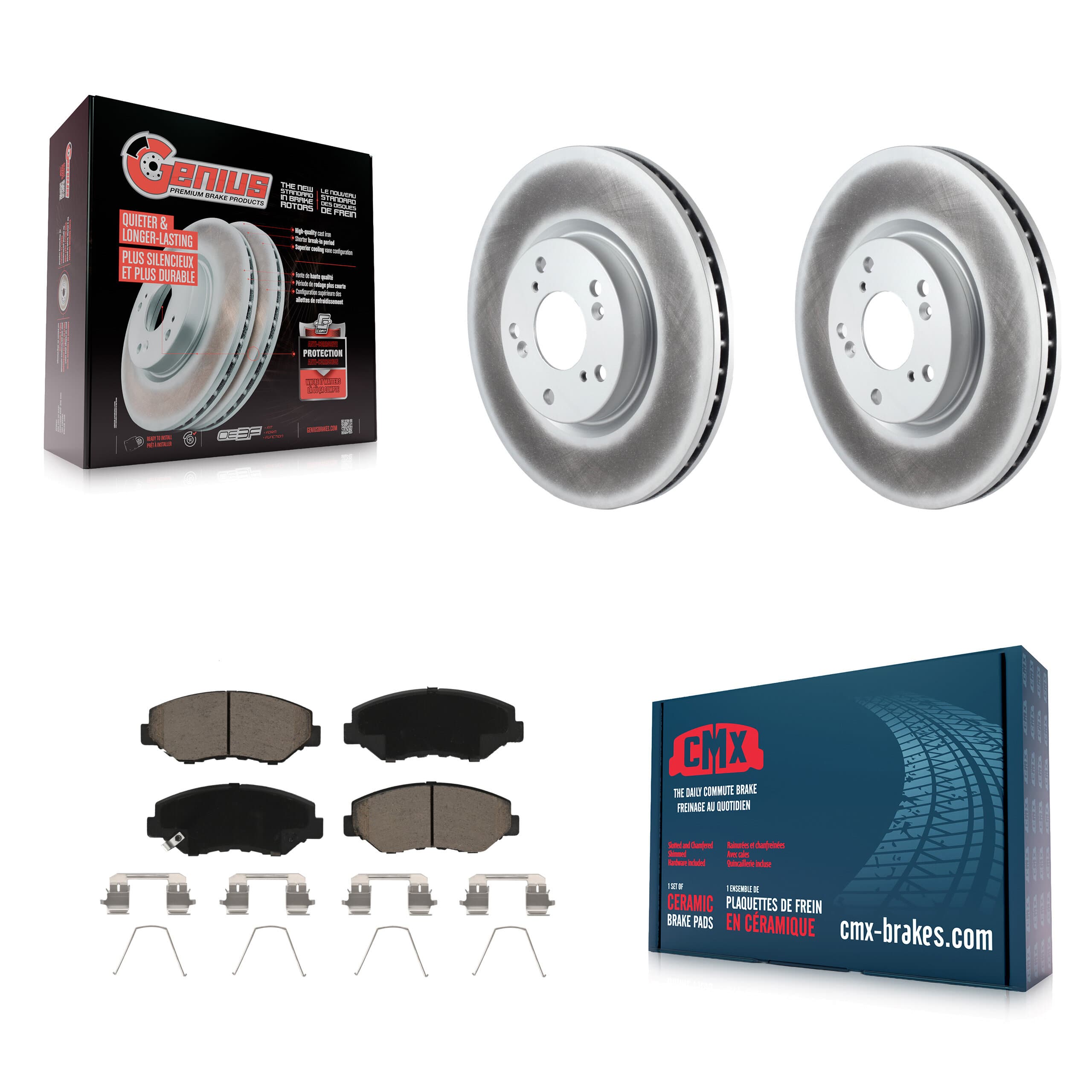 Transit Auto - KGC-100308 - Front Disc Brake Kits image 1
