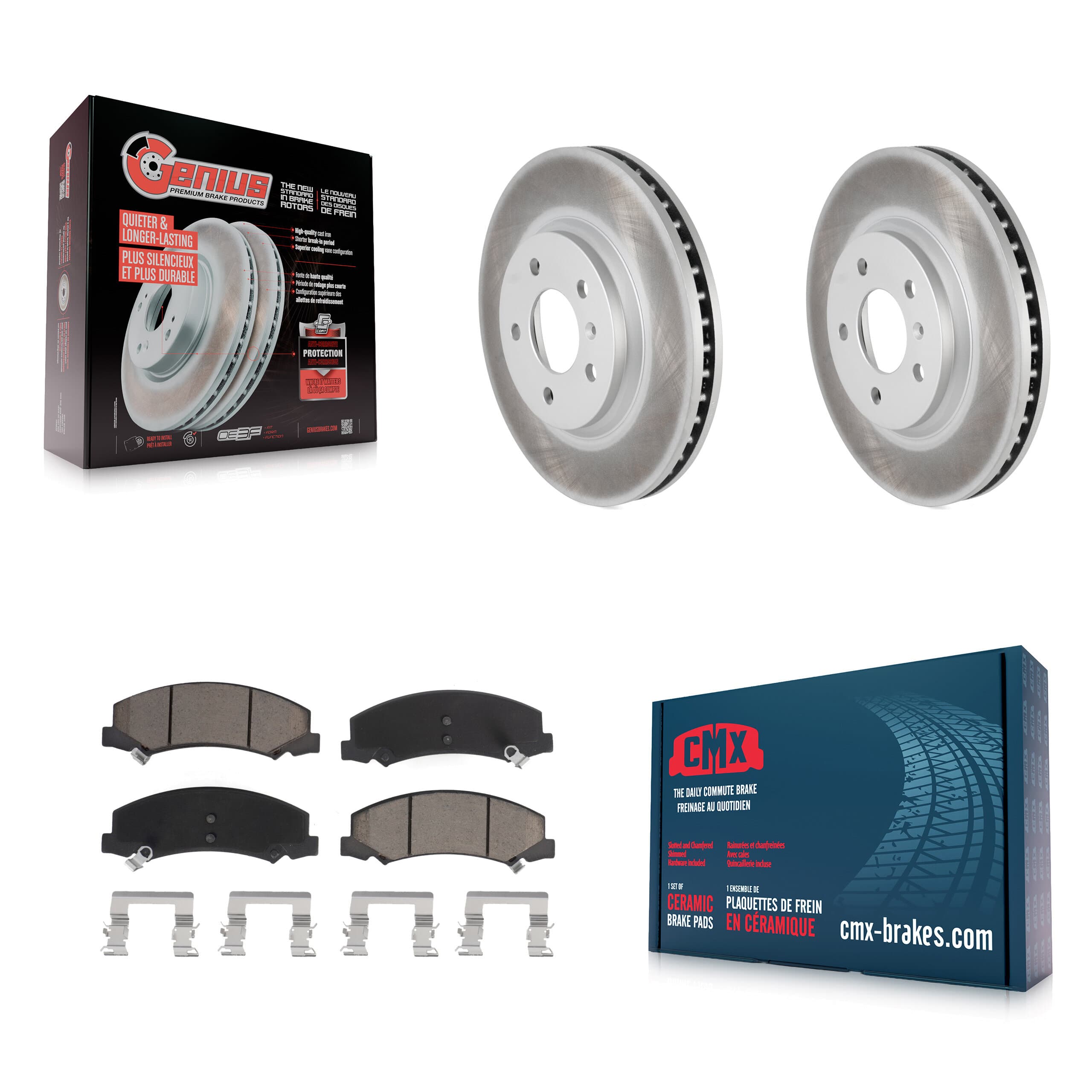 Transit Auto - KGC-100326 - Front Disc Brake Kits image 1