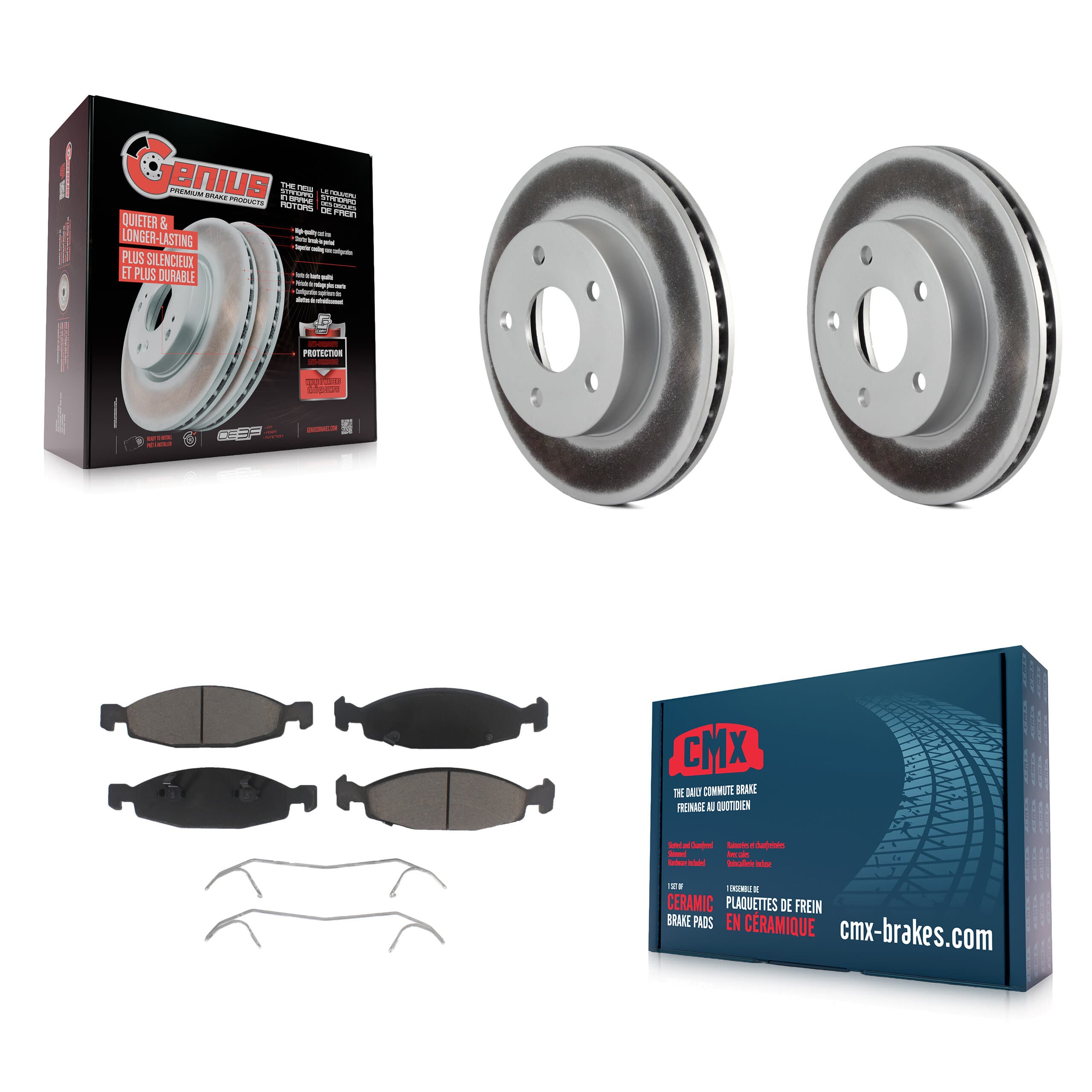 Transit Auto - KGC-100360 - Front Disc Brake Kits image 1