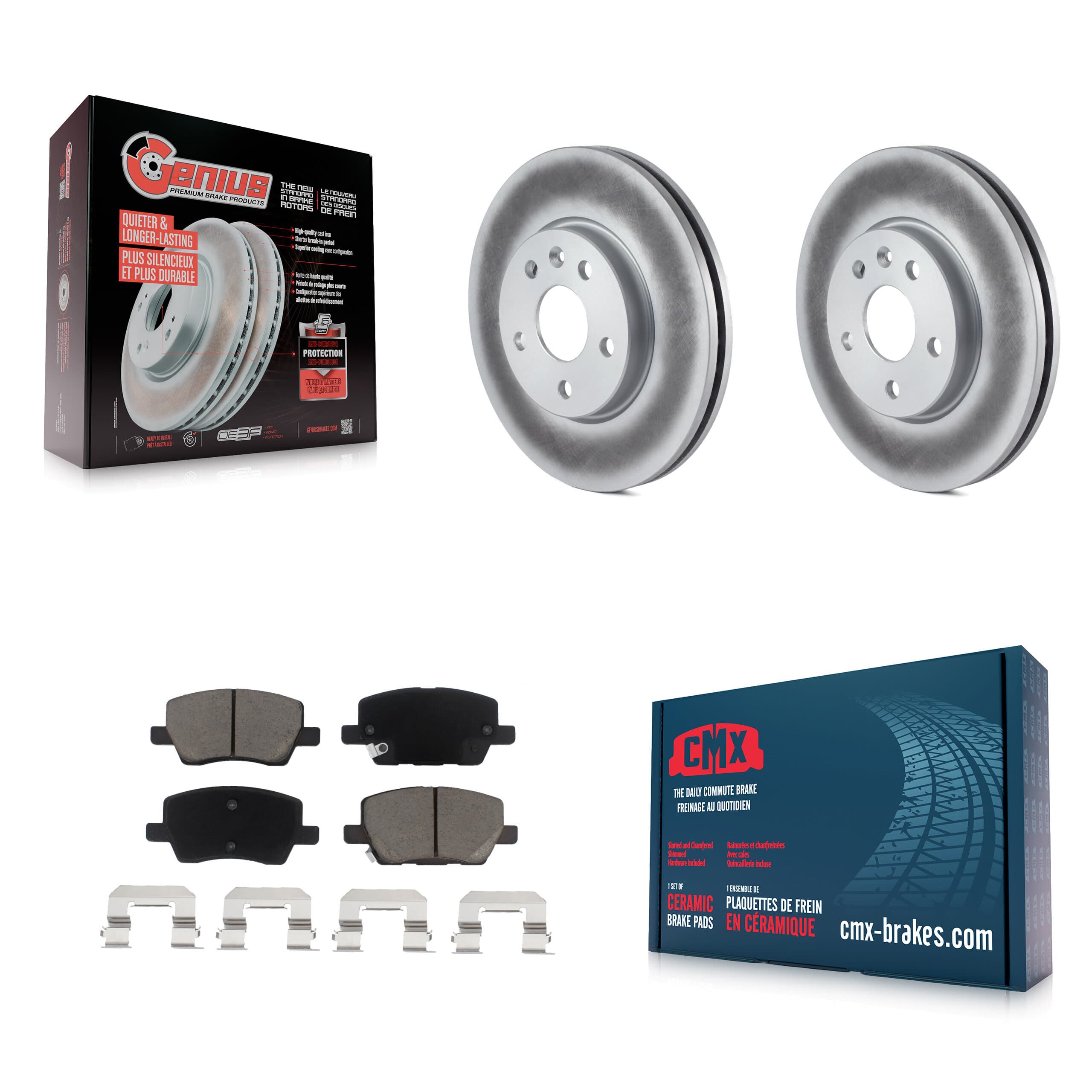 Transit Auto - KGC-100385 - Front Disc Brake Kits image 1