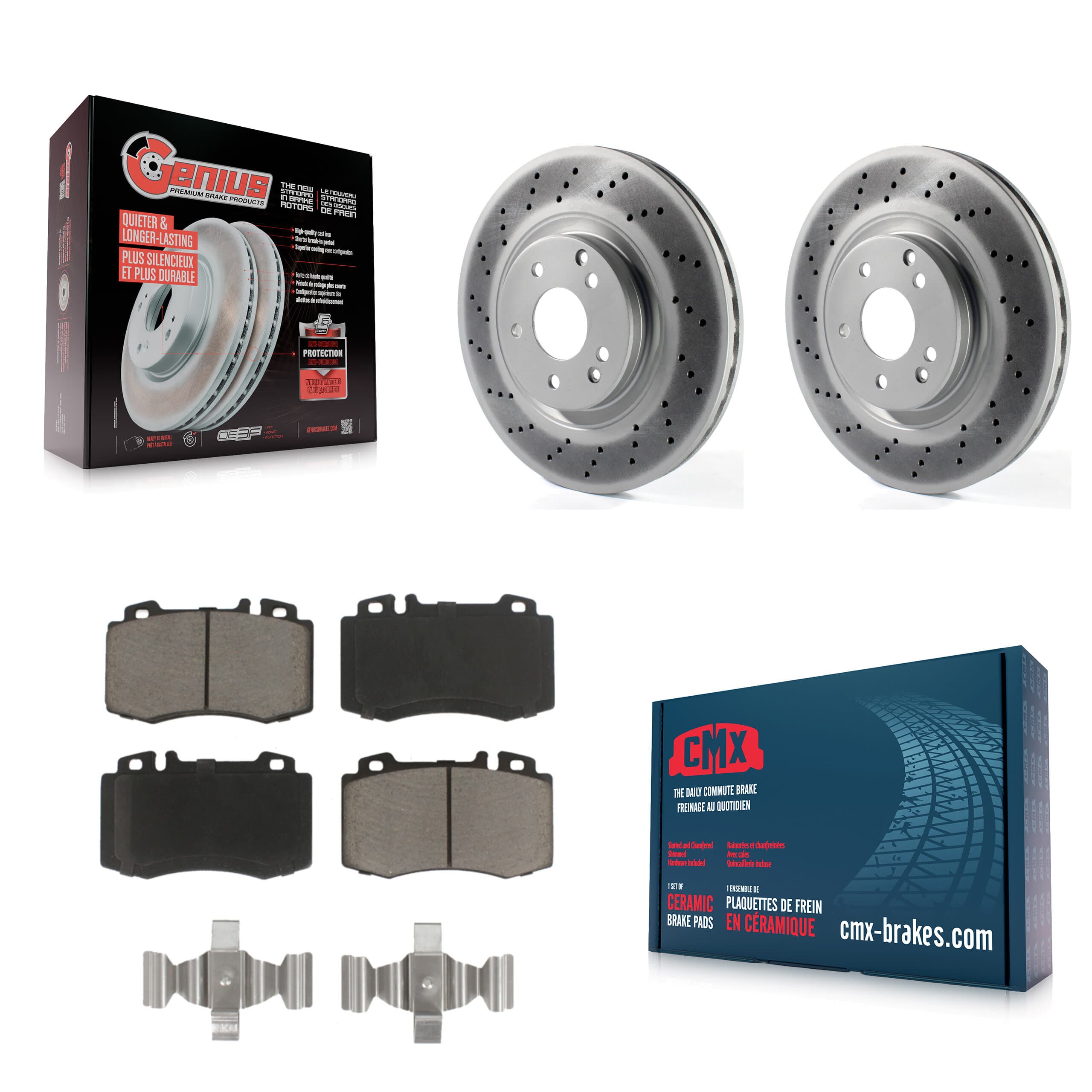 Transit Auto - KGC-100391 - Front Disc Brake Kits image 1