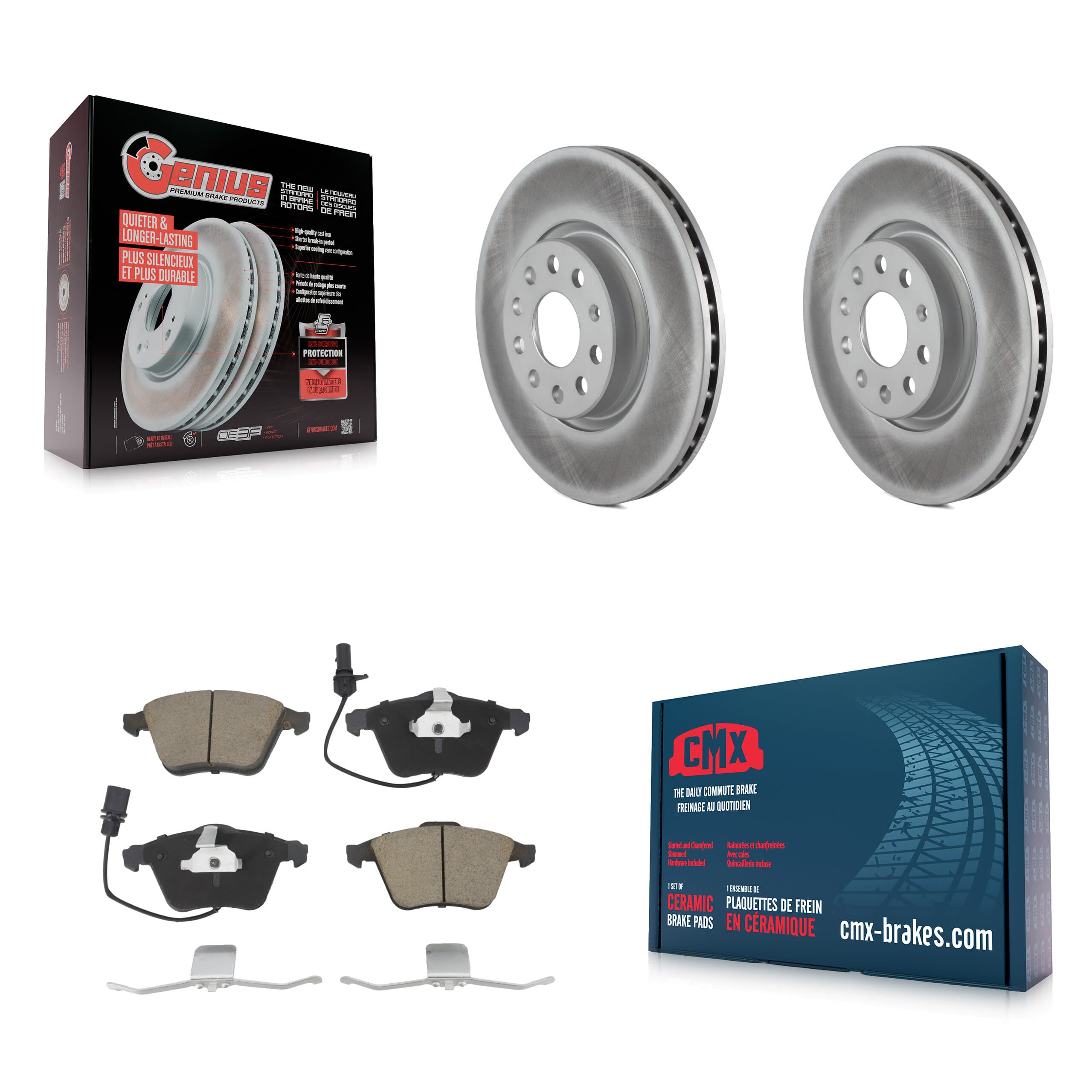 Transit Auto - KGC-100411 - Front Disc Brake Kits image 1
