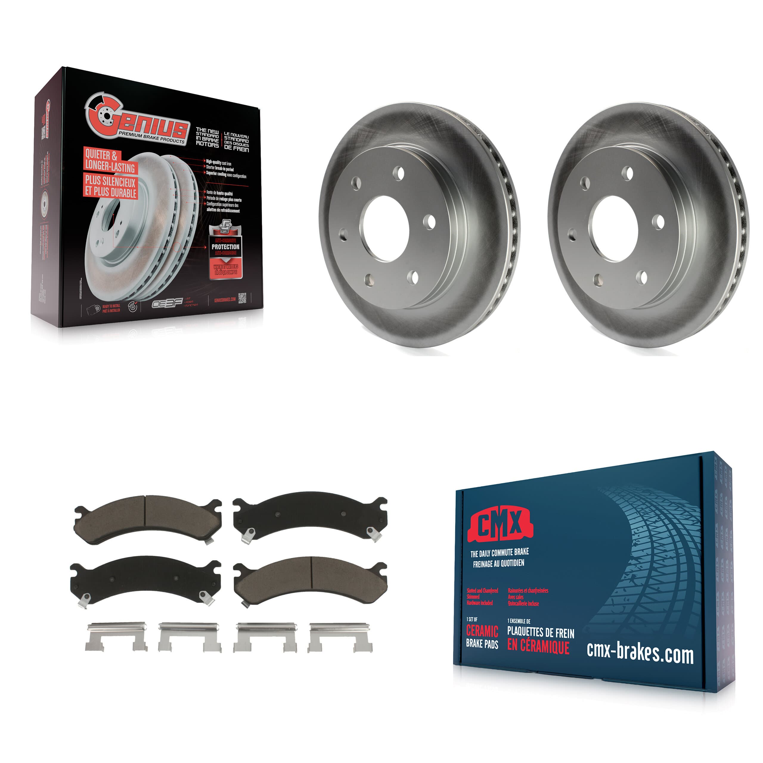 Transit Auto - KGC-100428 - Front Disc Brake Kits image 1