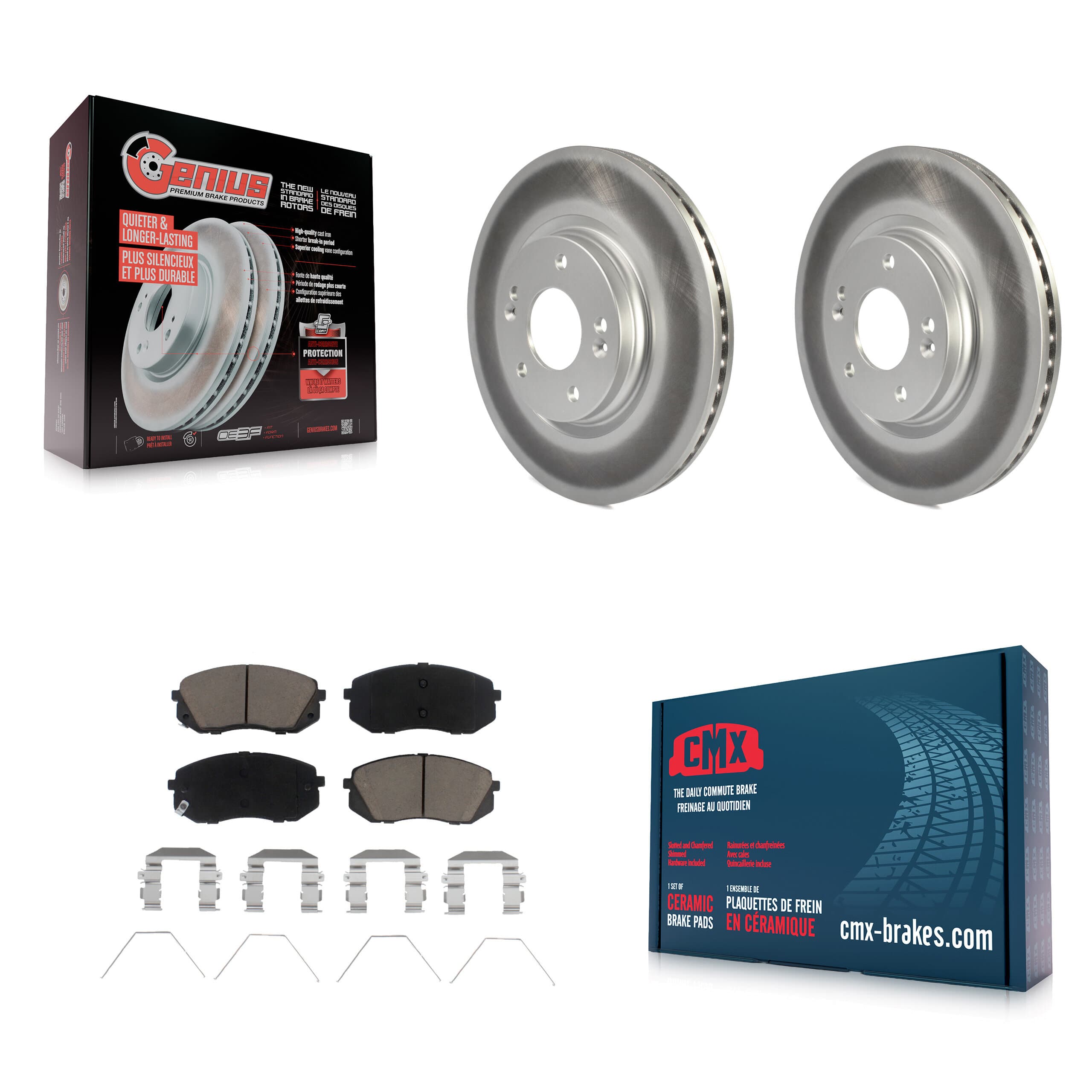 Transit Auto - KGC-100446 - Front Disc Brake Kits image 1