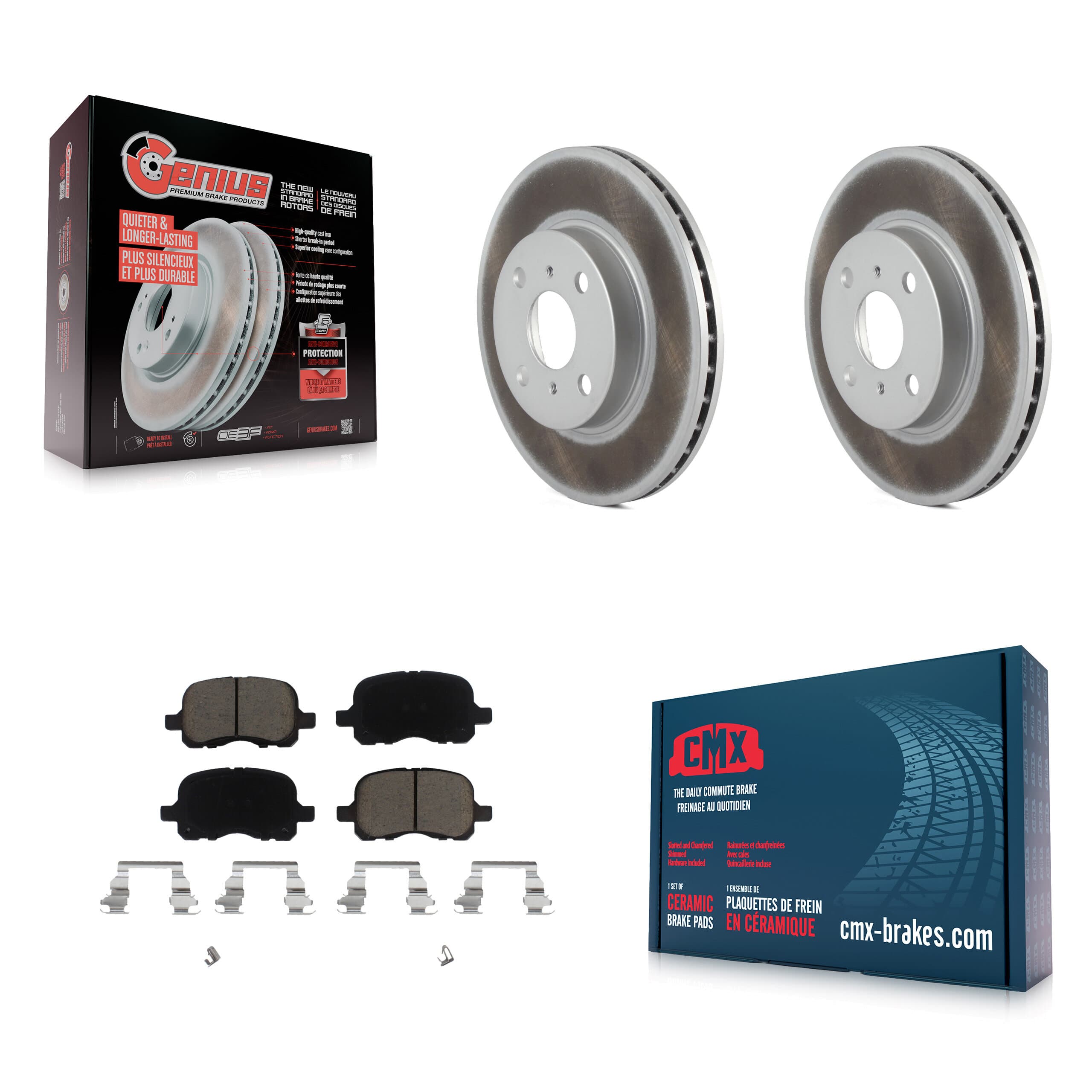 Transit Auto - KGC-100452 - Front Disc Brake Kits image 1