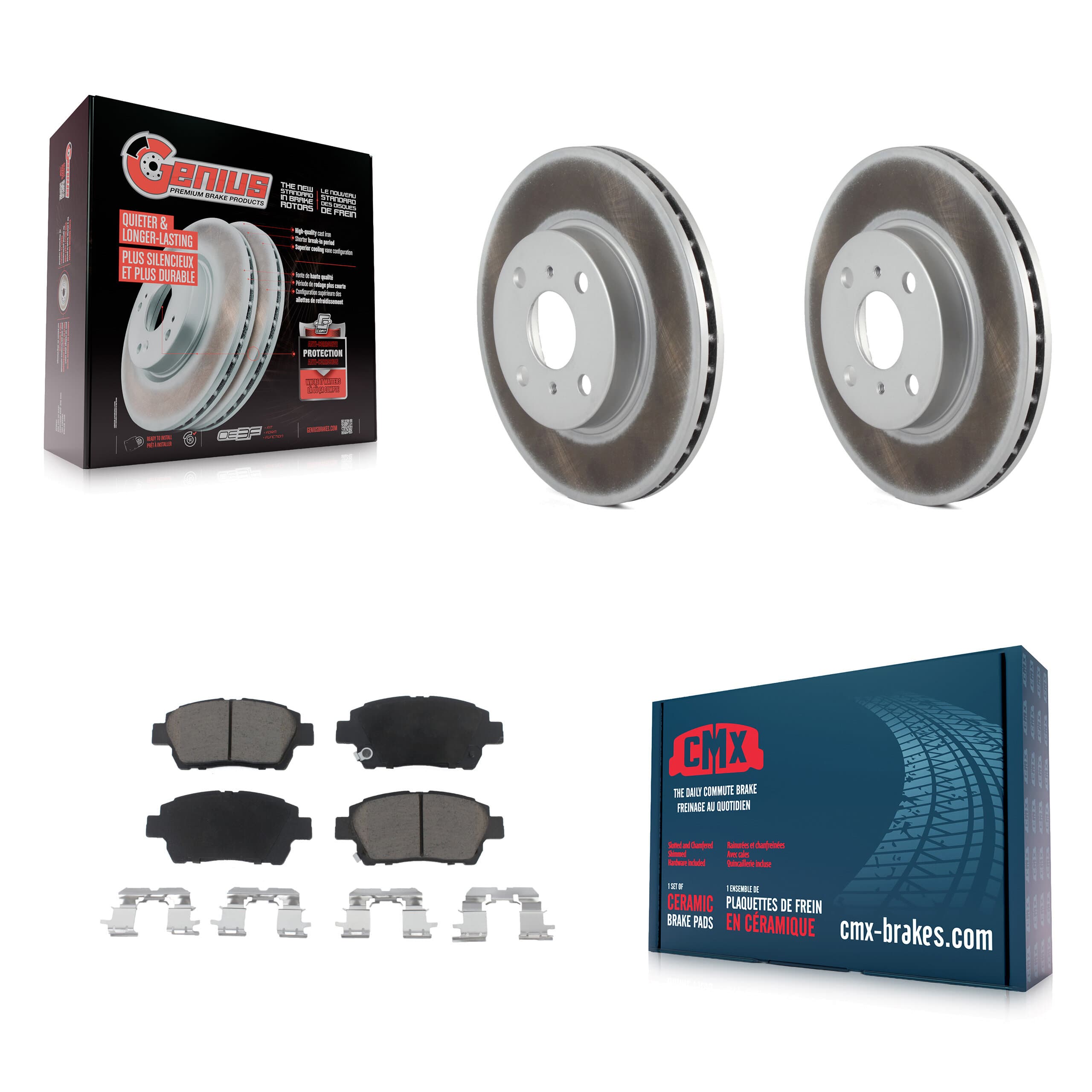 Transit Auto - KGC-100454 - Front Disc Brake Kits image 1