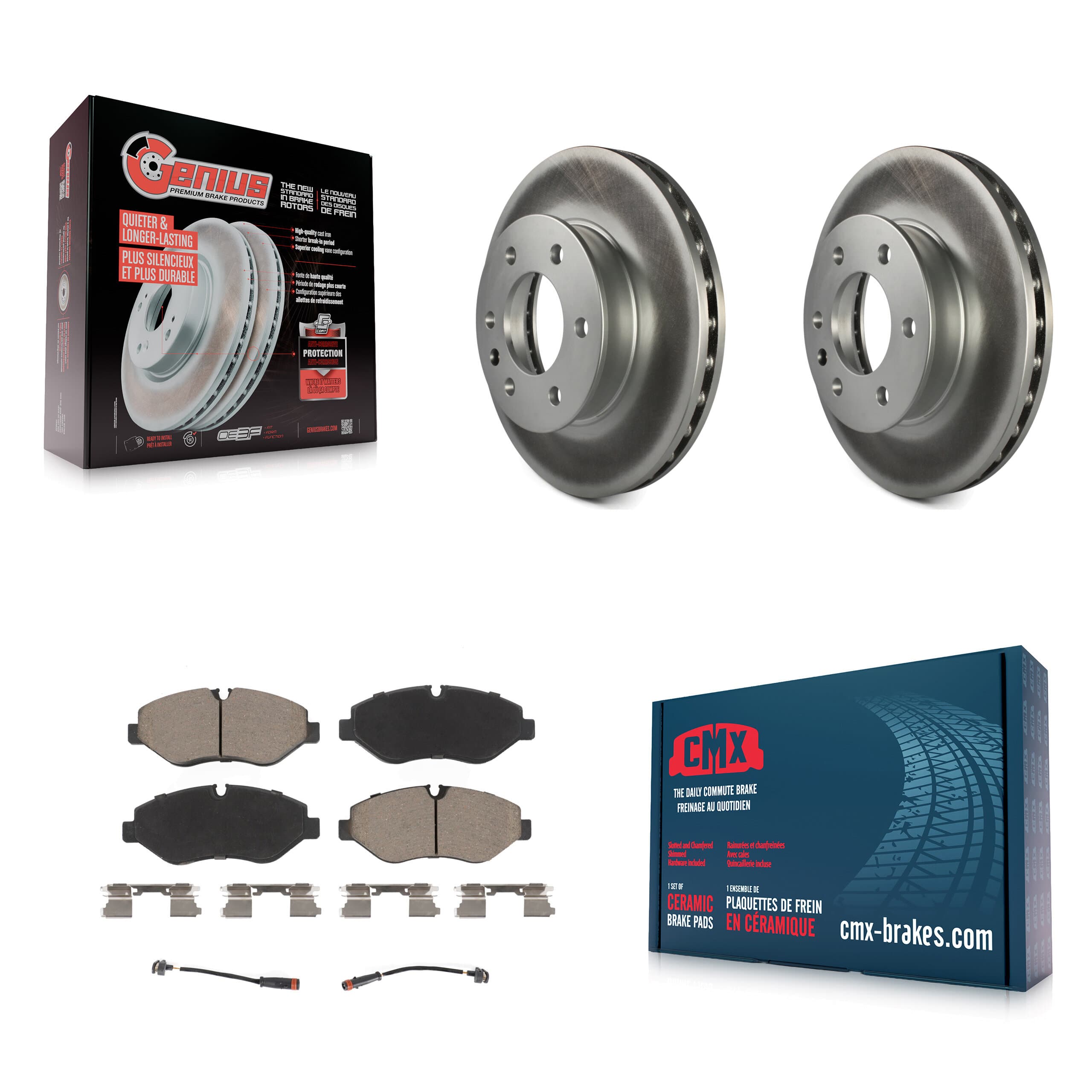 Transit Auto - KGC-100462 - Front Disc Brake Kits image 1