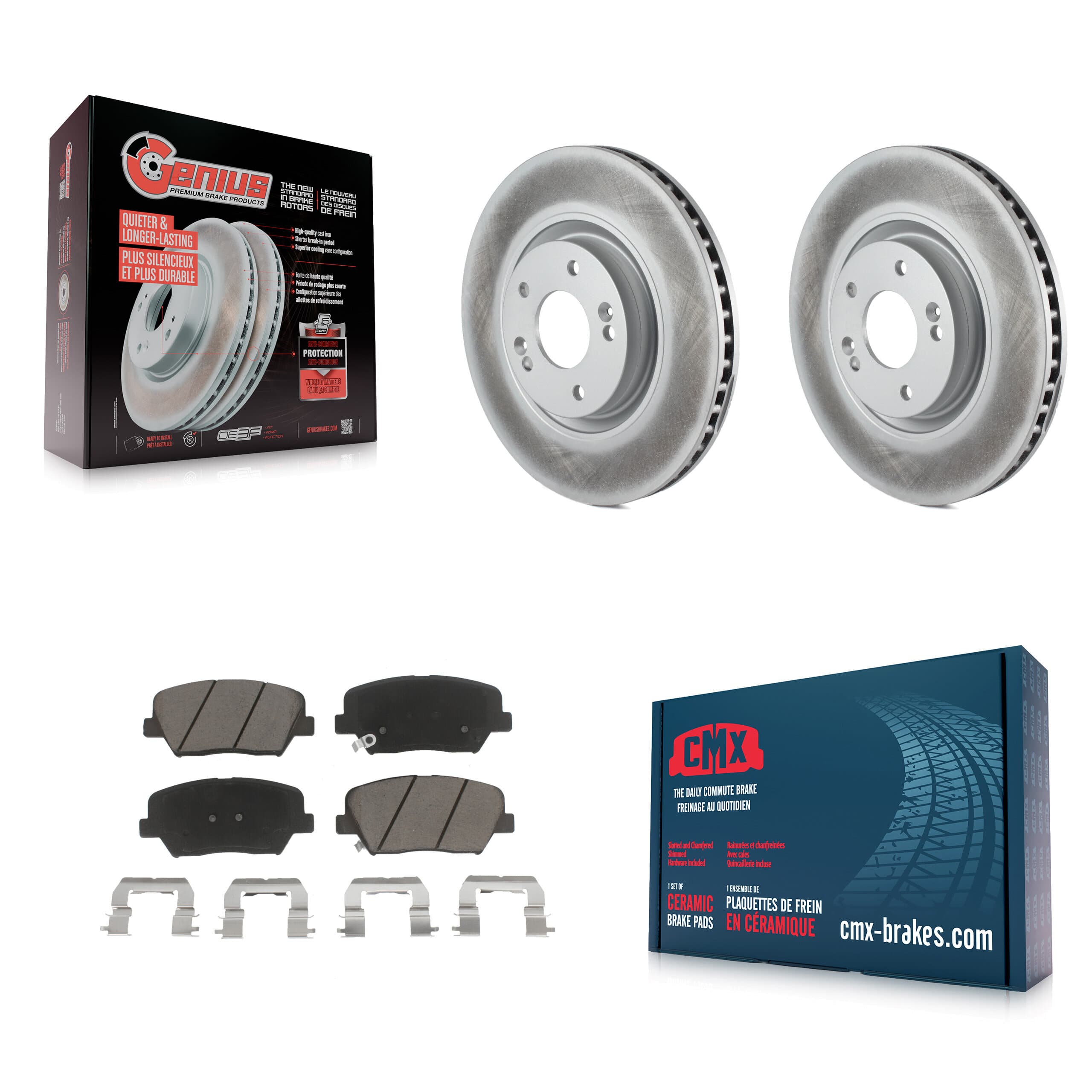 Transit Auto - KGC-100478 - Front Disc Brake Kits image 1