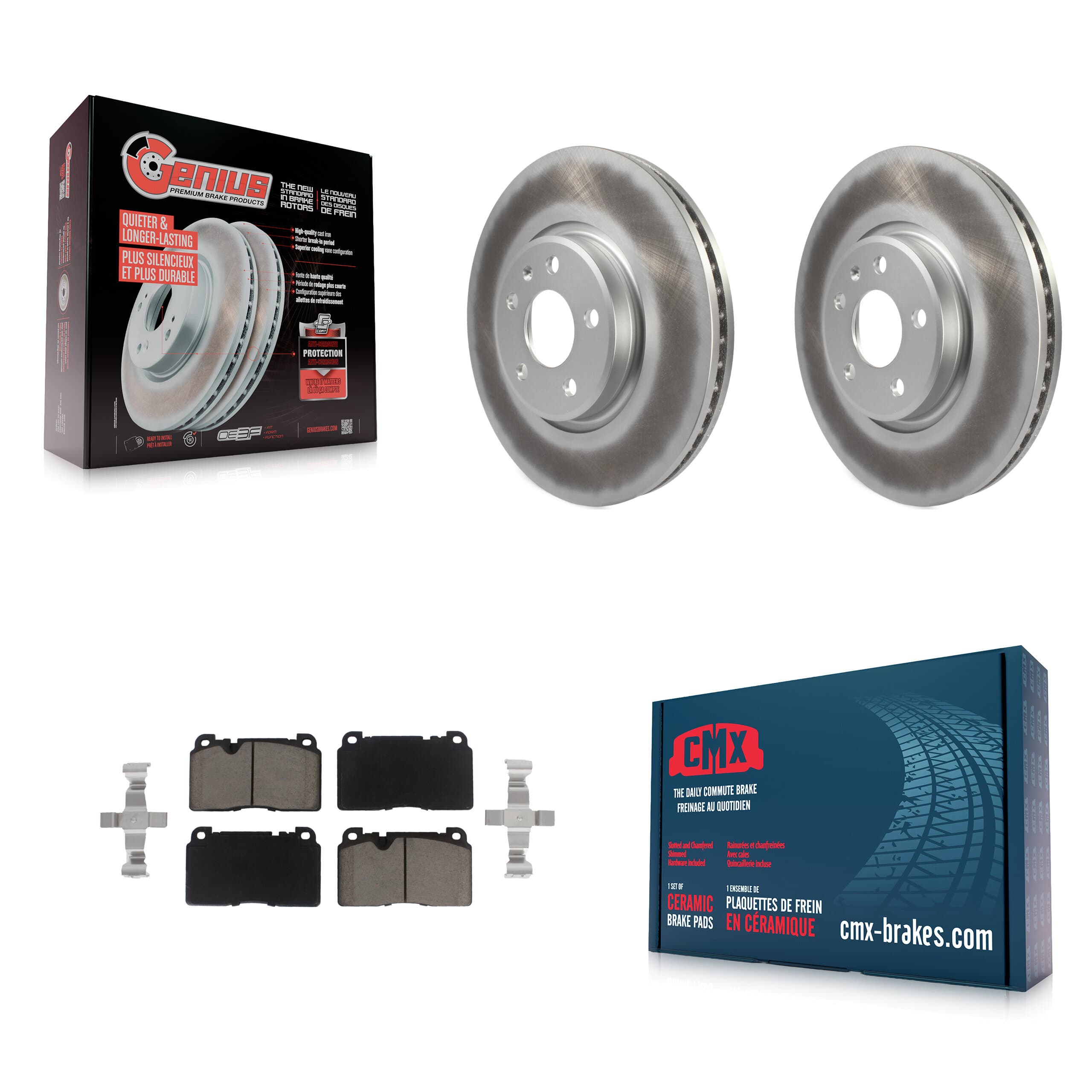 Transit Auto - KGC-100481 - Front Disc Brake Kits image 1