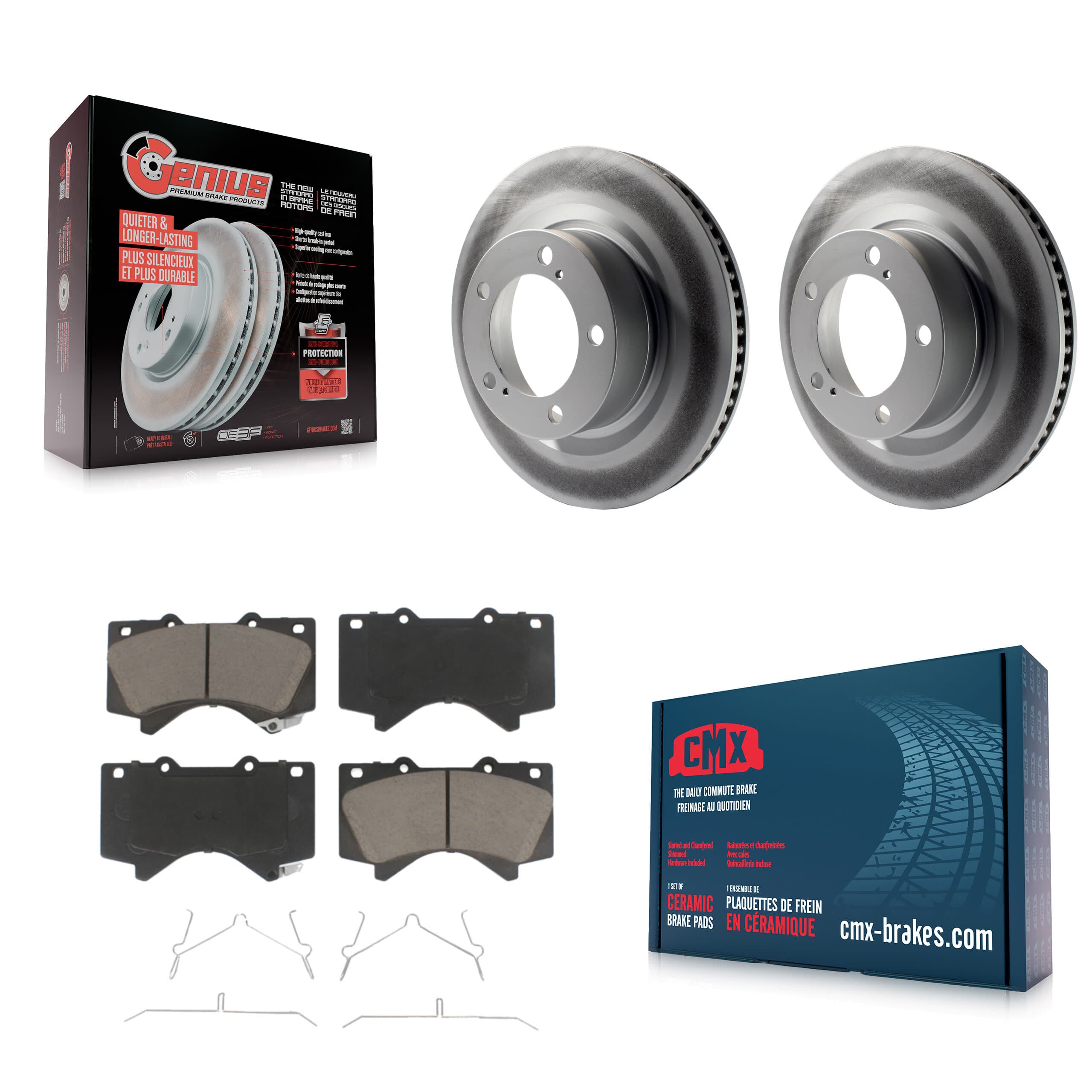 Transit Auto - KGC-100492 - Front Disc Brake Kits image 1