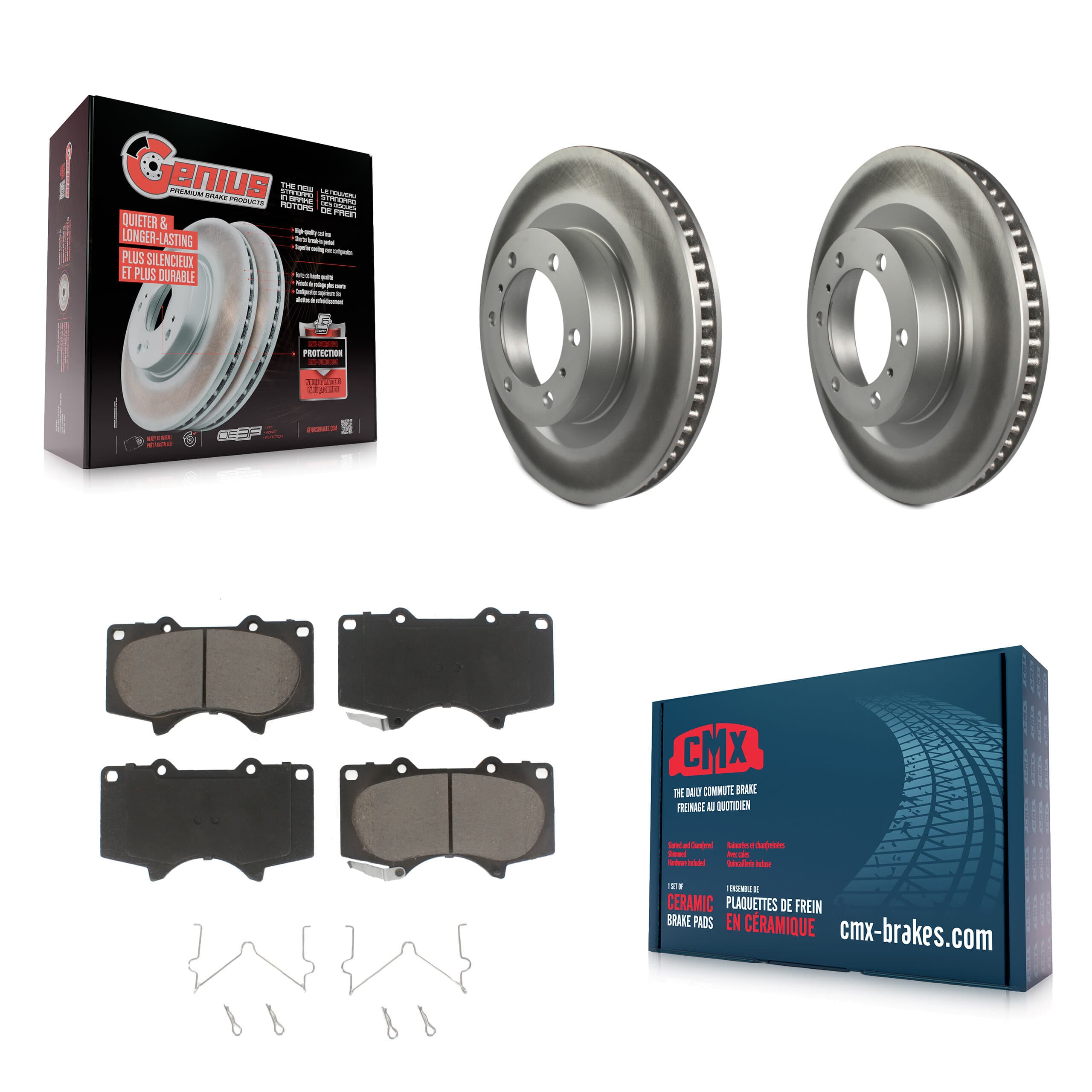 Transit Auto - KGC-100513 - Front Disc Brake Kits image 1