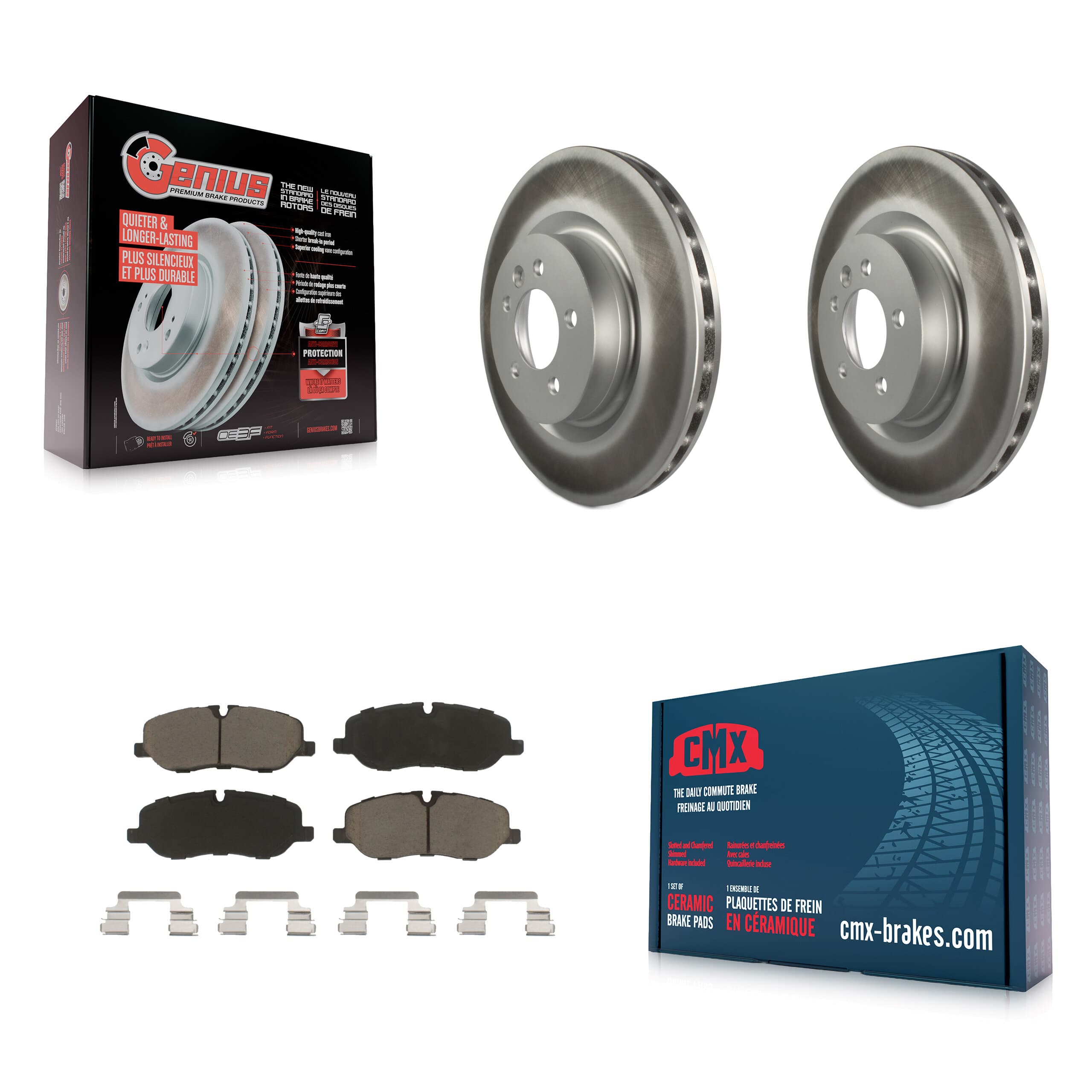 Transit Auto - KGC-100523 - Front Disc Brake Kits image 1