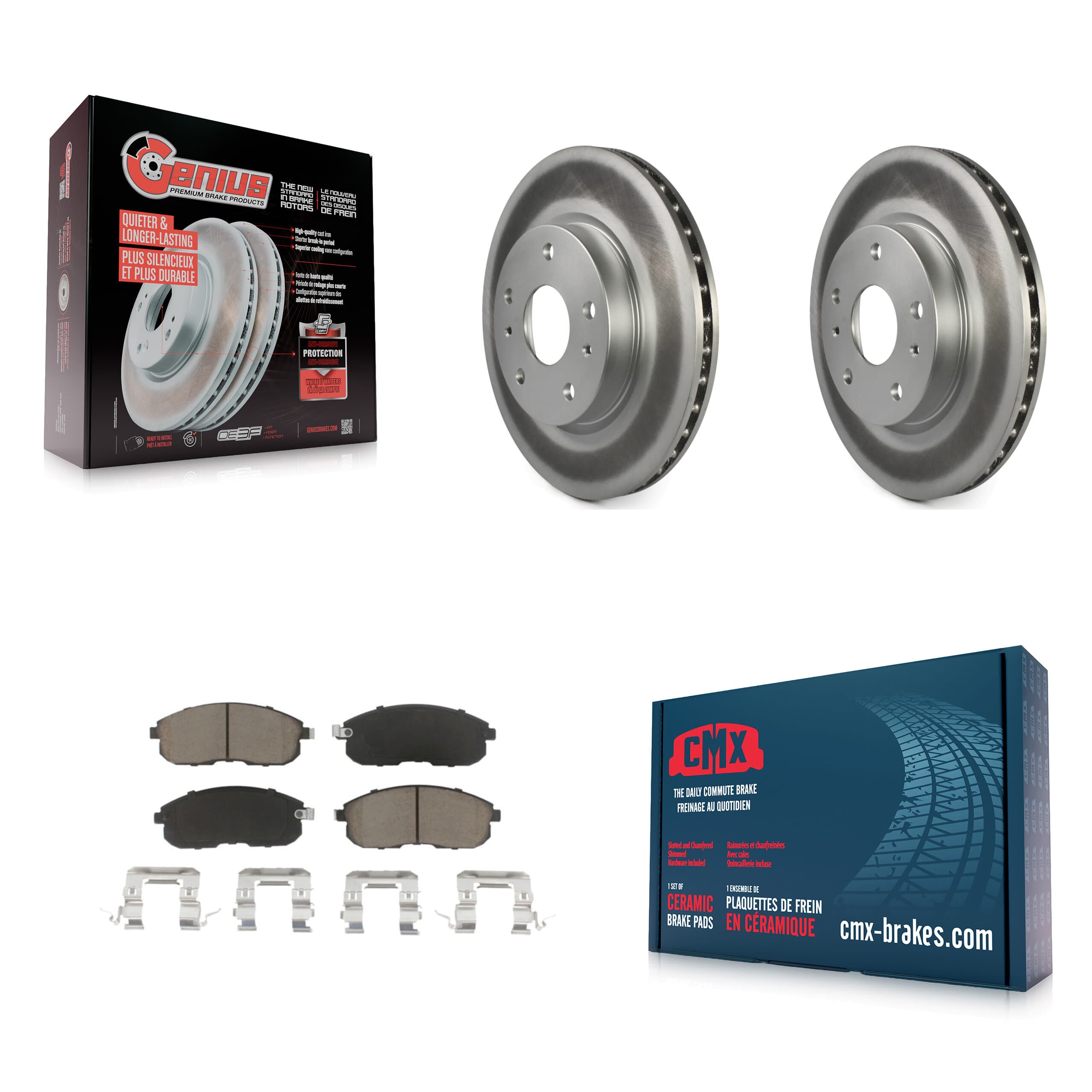 Transit Auto - KGC-100526 - Front Disc Brake Kits image 1