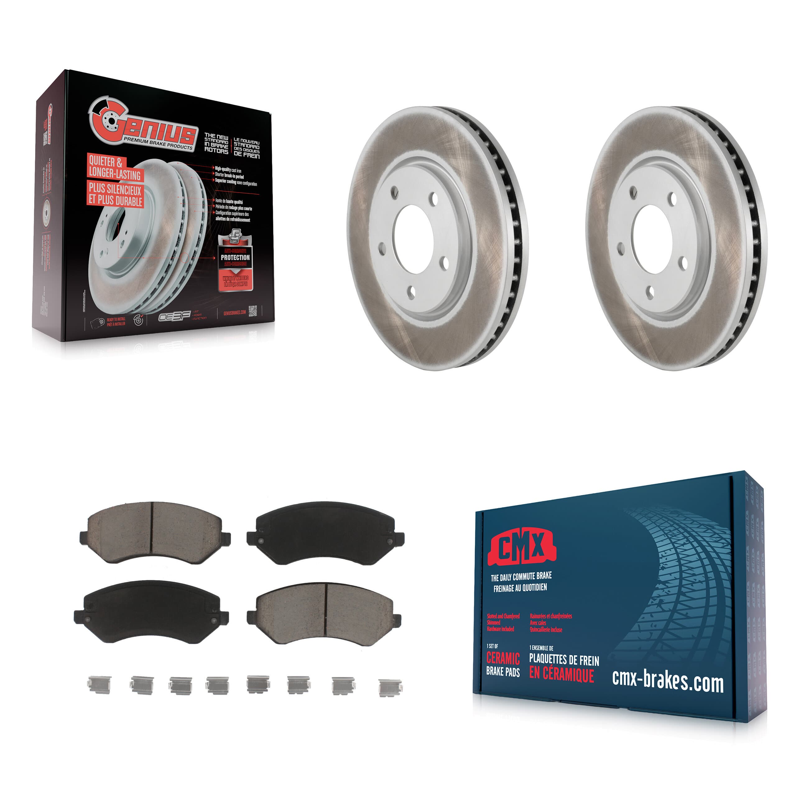Transit Auto - KGC-100540 - Front Disc Brake Kits image 1