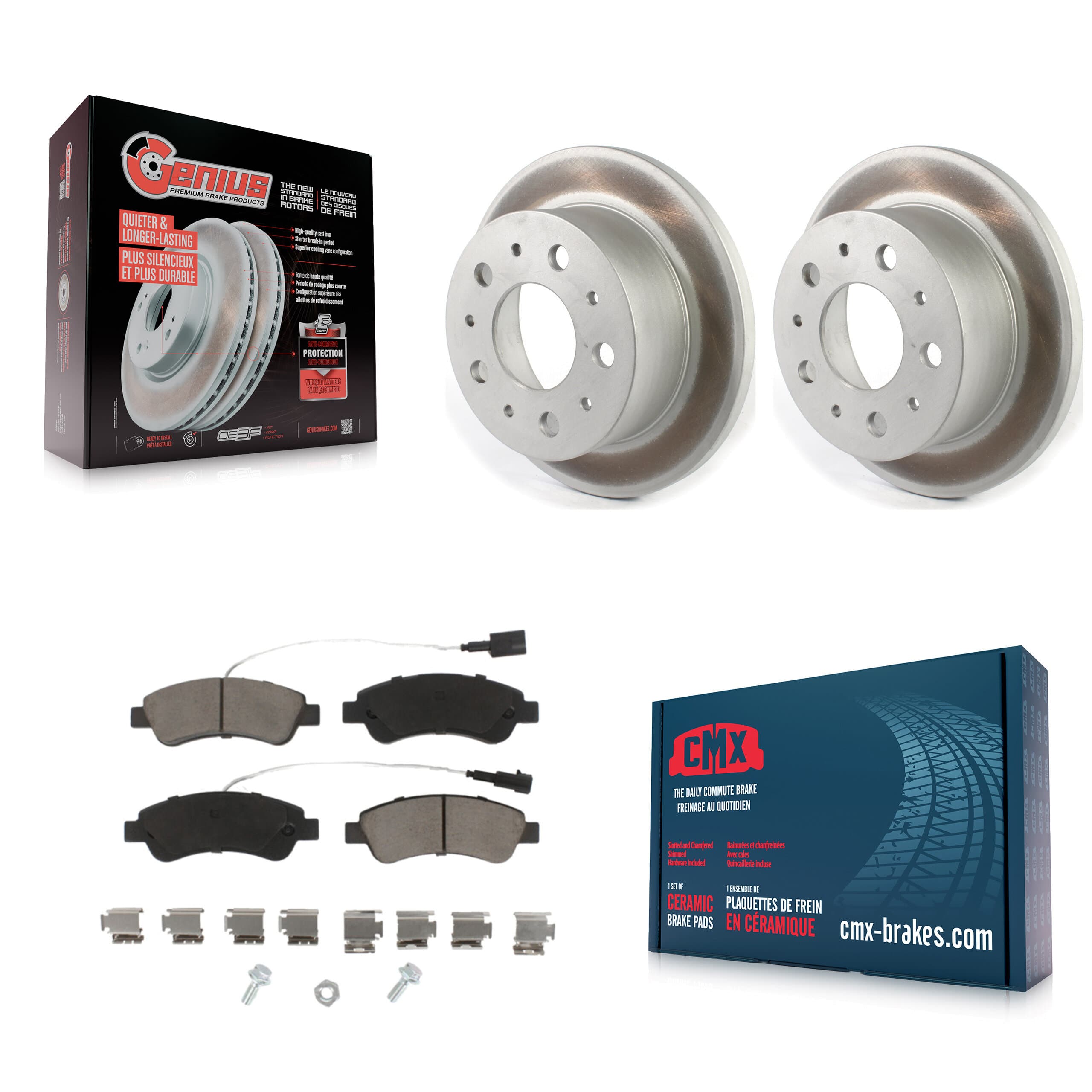 Transit Auto - KGC-101413 - Rear Disc Brake Kits image 1