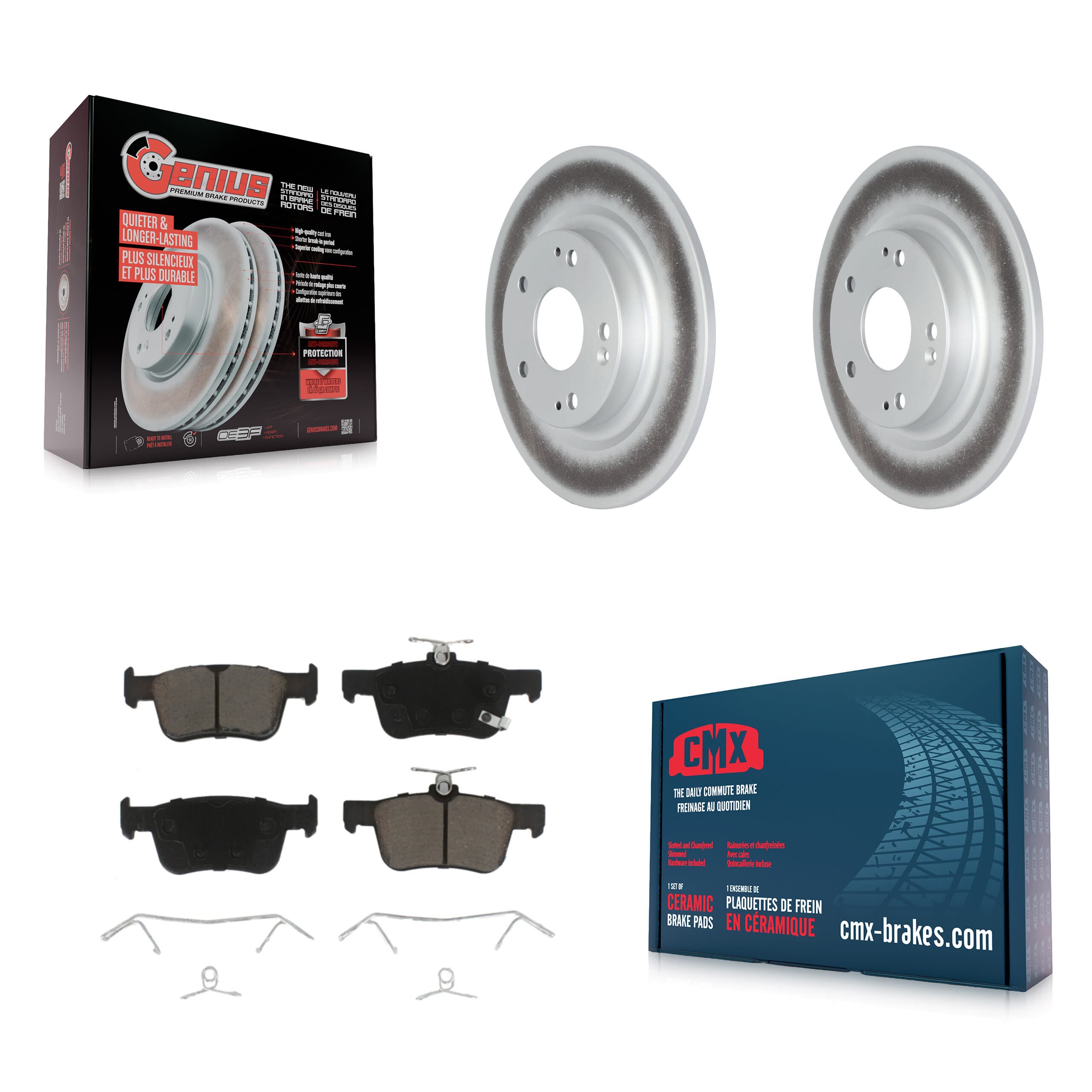 Transit Auto - KGC-101416 - Rear Disc Brake Kits image 1
