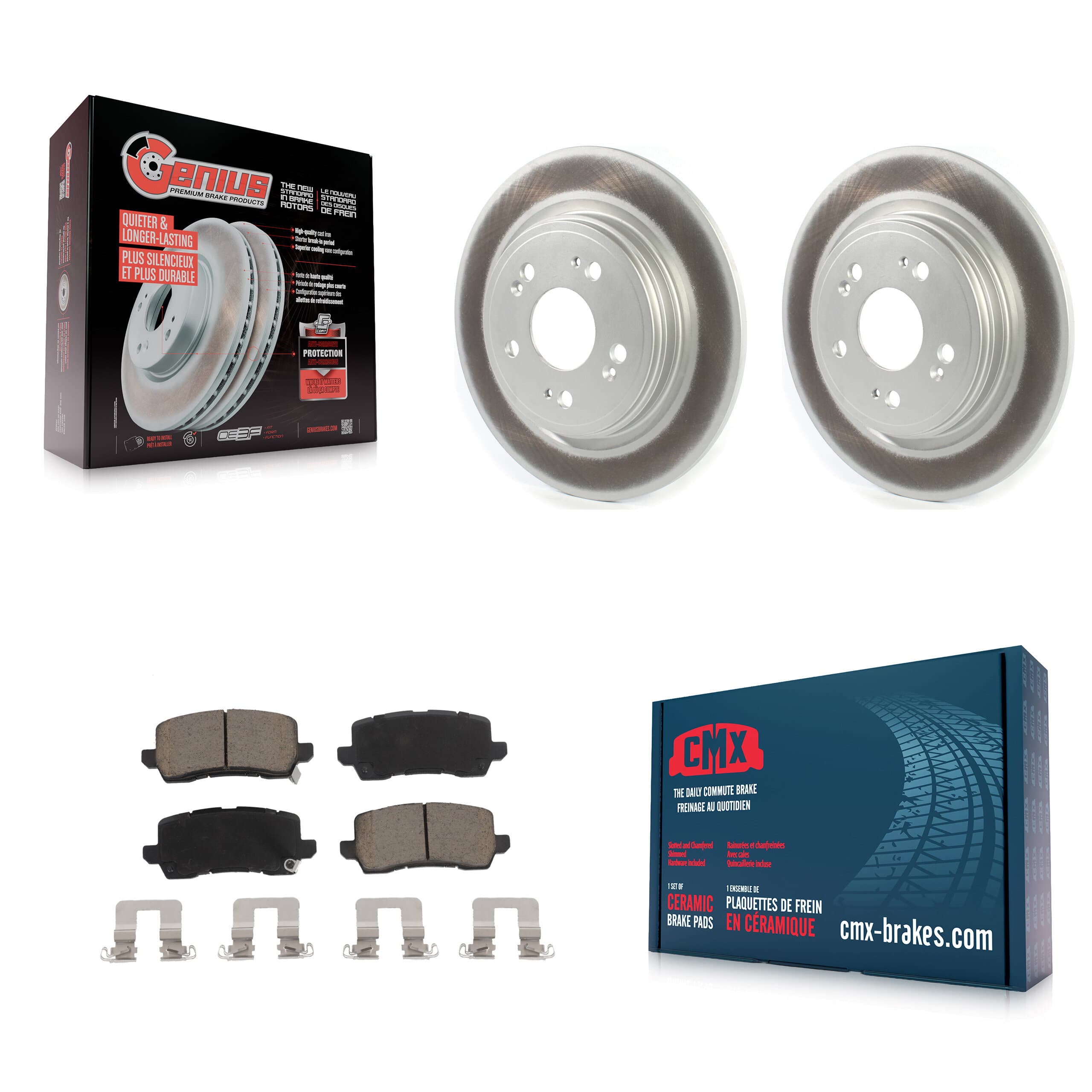Transit Auto - KGC-101472 - Rear Disc Brake Kits image 1