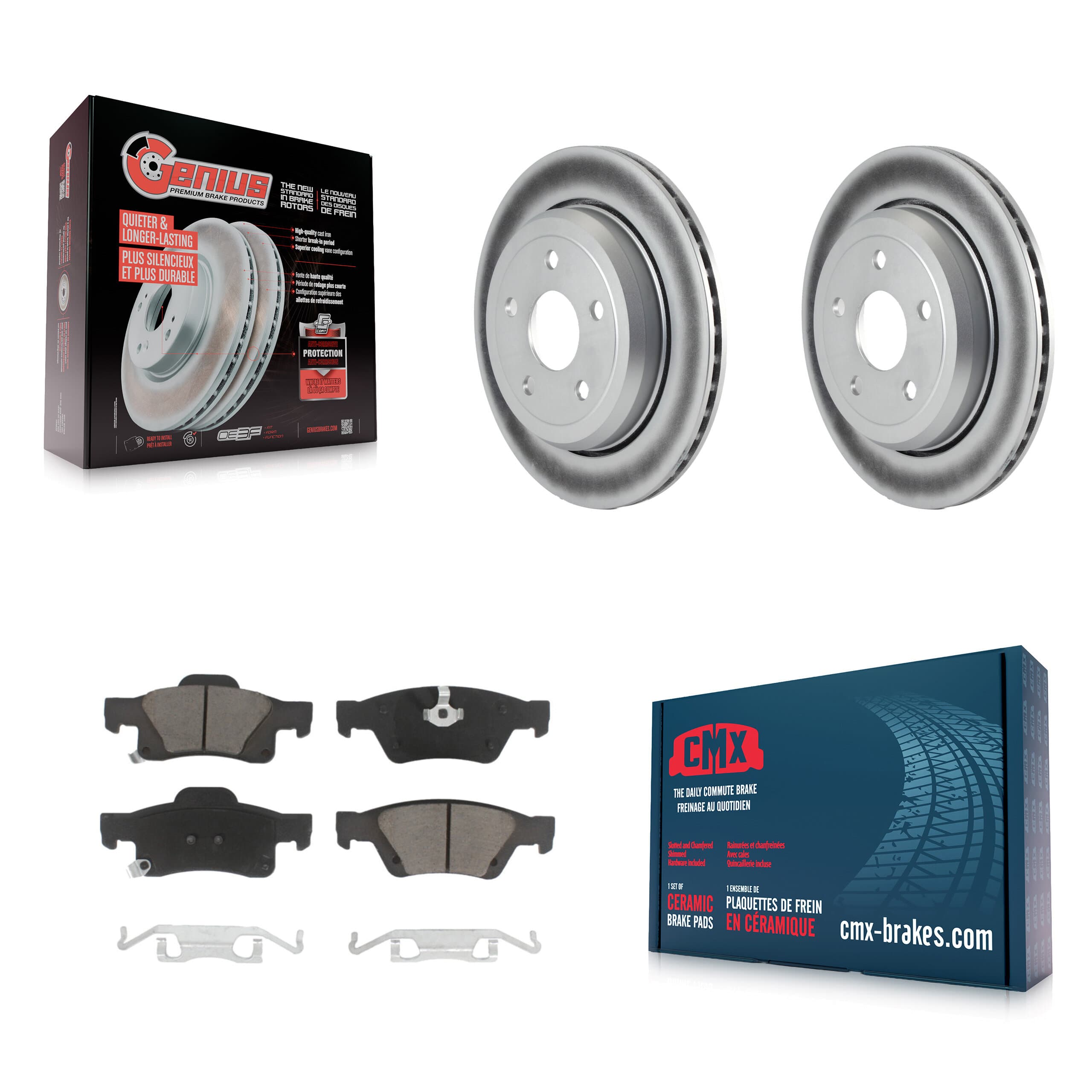 Transit Auto - KGC-101474 - Rear Disc Brake Kits image 1