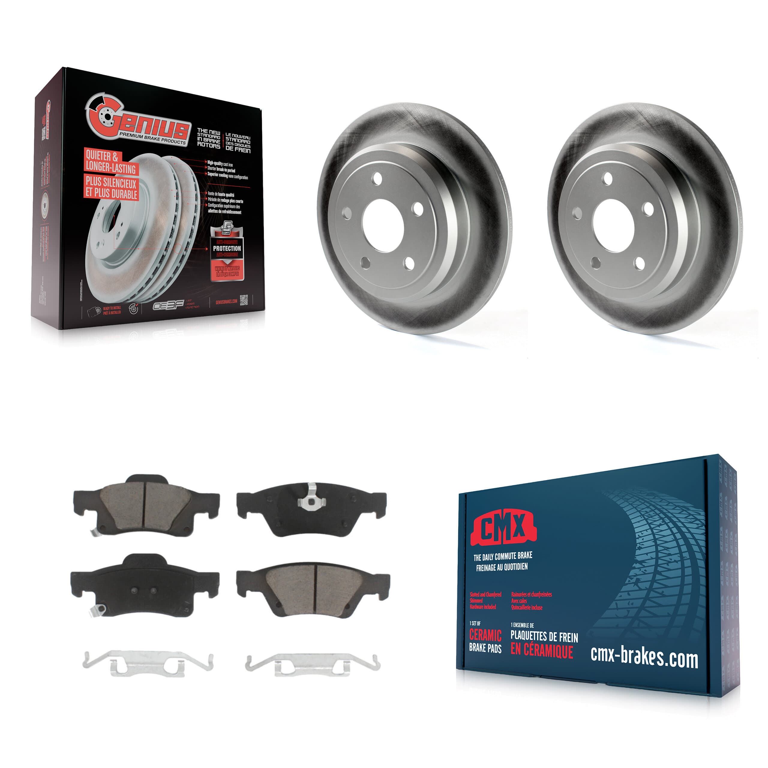 Transit Auto - KGC-101475 - Rear Disc Brake Kits image 1