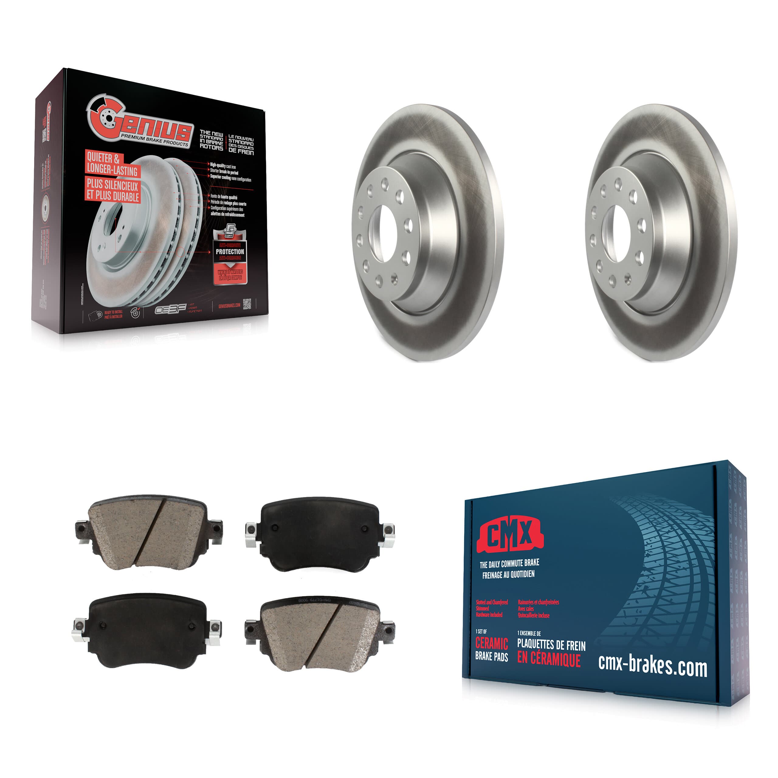 Transit Auto - KGC-101478 - Rear Disc Brake Kits image 1