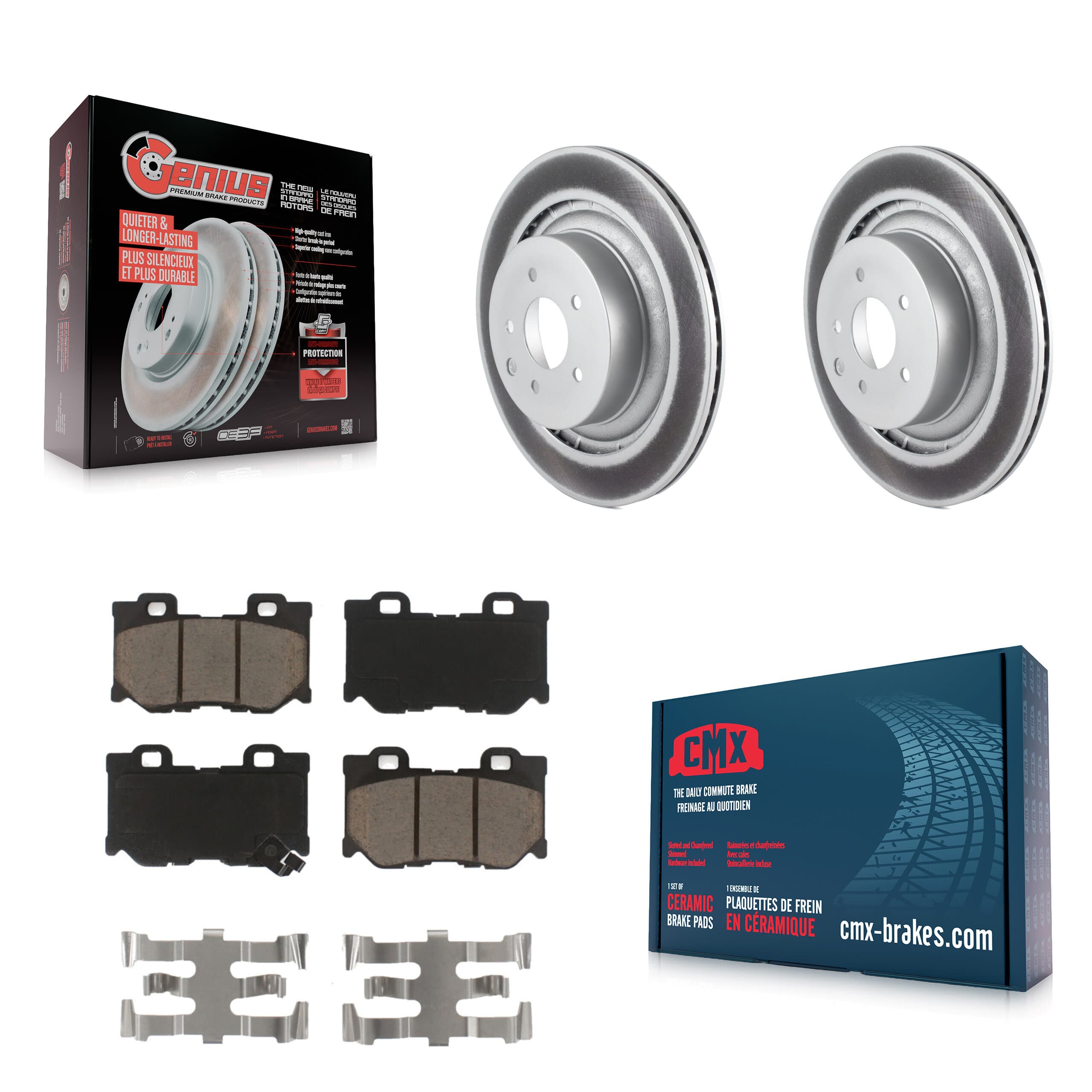 Transit Auto - KGC-101489 - Rear Disc Brake Kits image 1