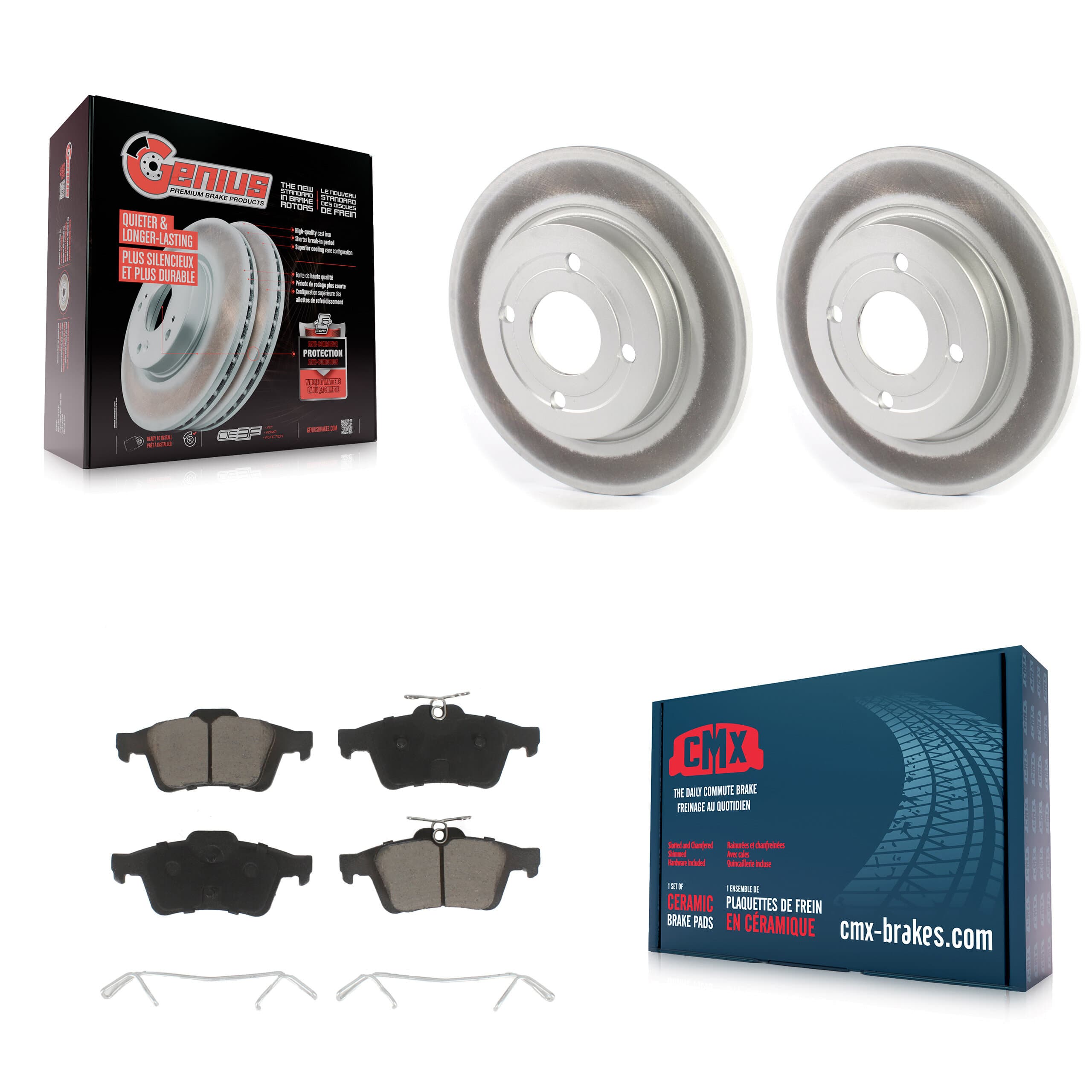 Transit Auto - KGC-101499 - Rear Disc Brake Kits image 1