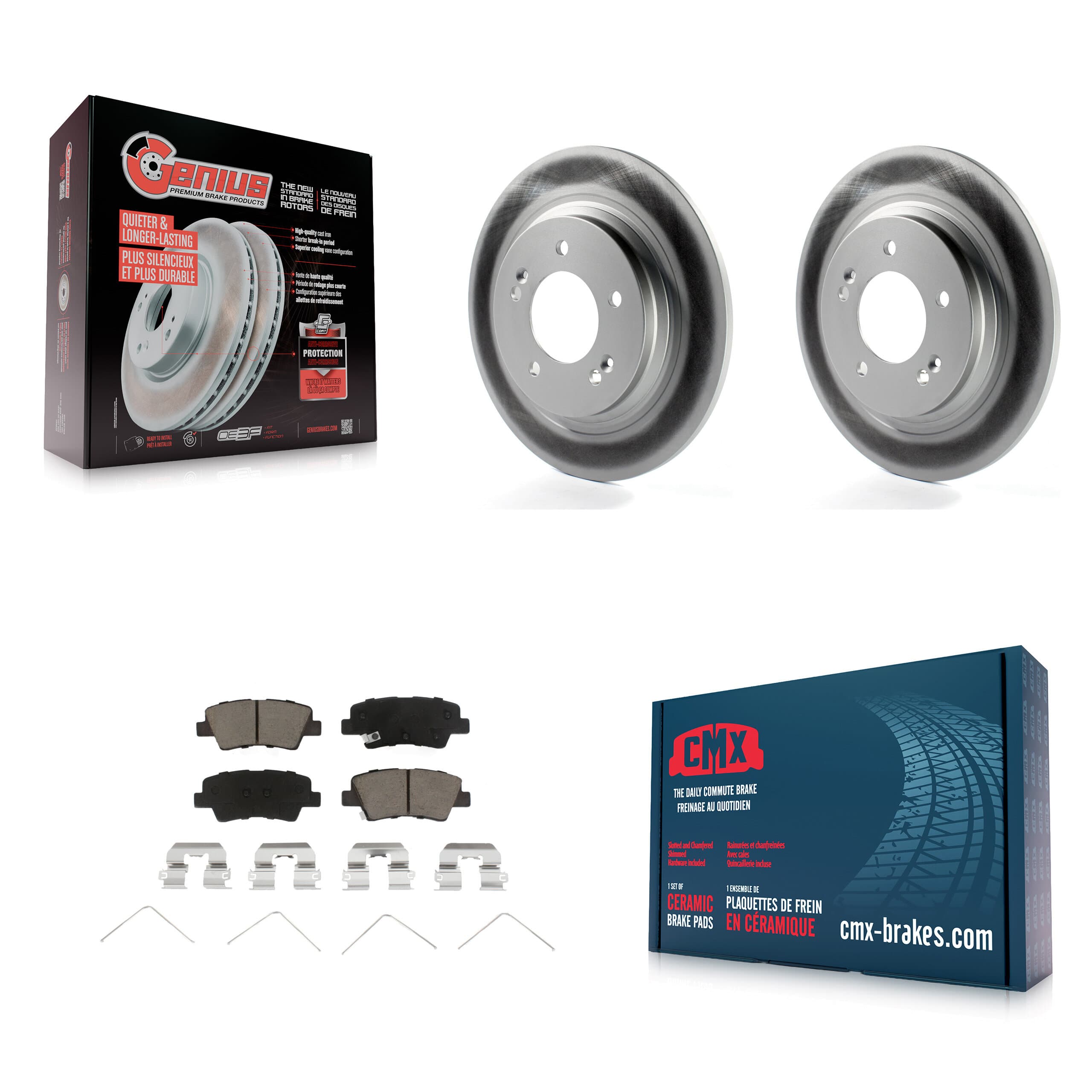 Transit Auto - KGC-101510 - Rear Disc Brake Kits image 1