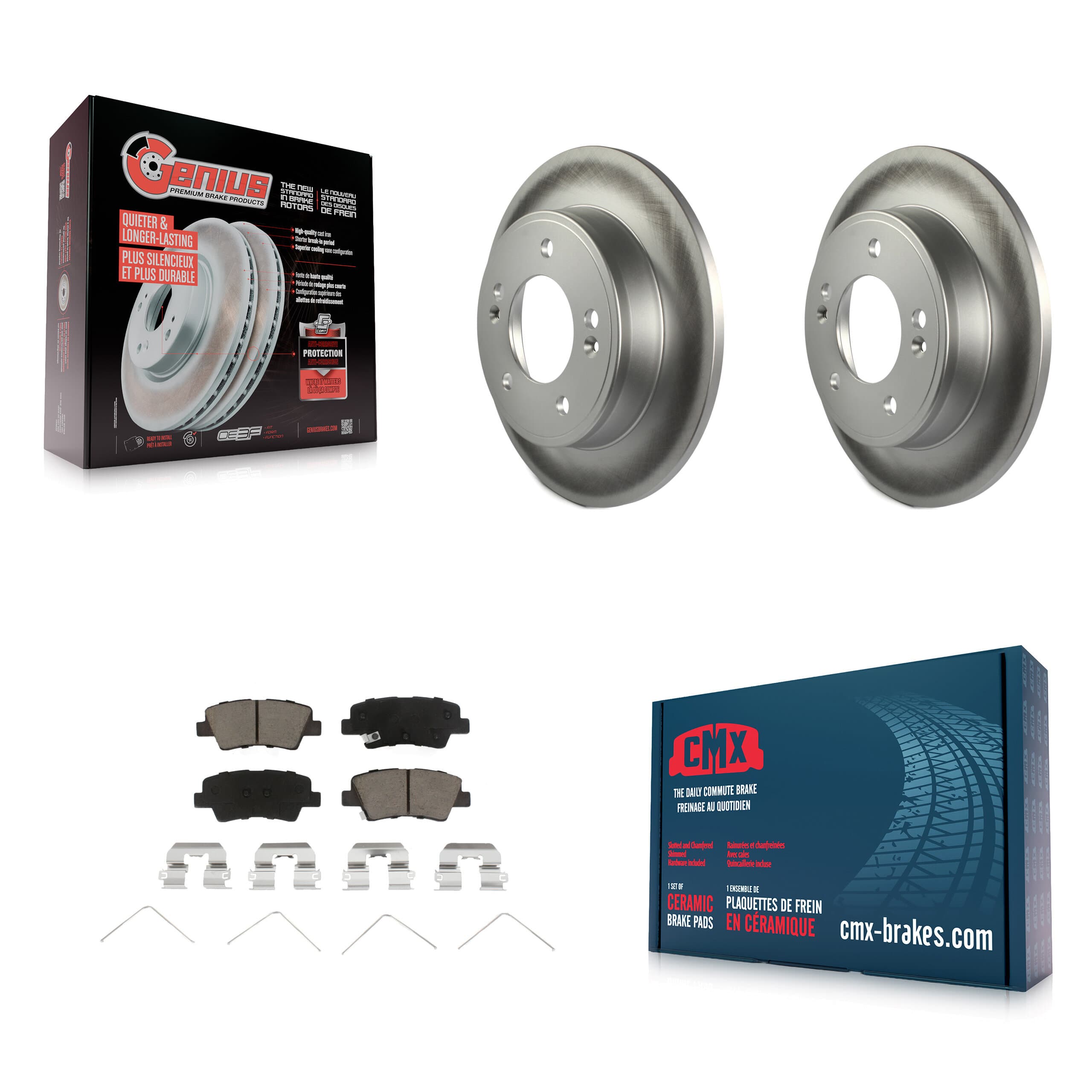 Transit Auto - KGC-101511 - Rear Disc Brake Kits image 1