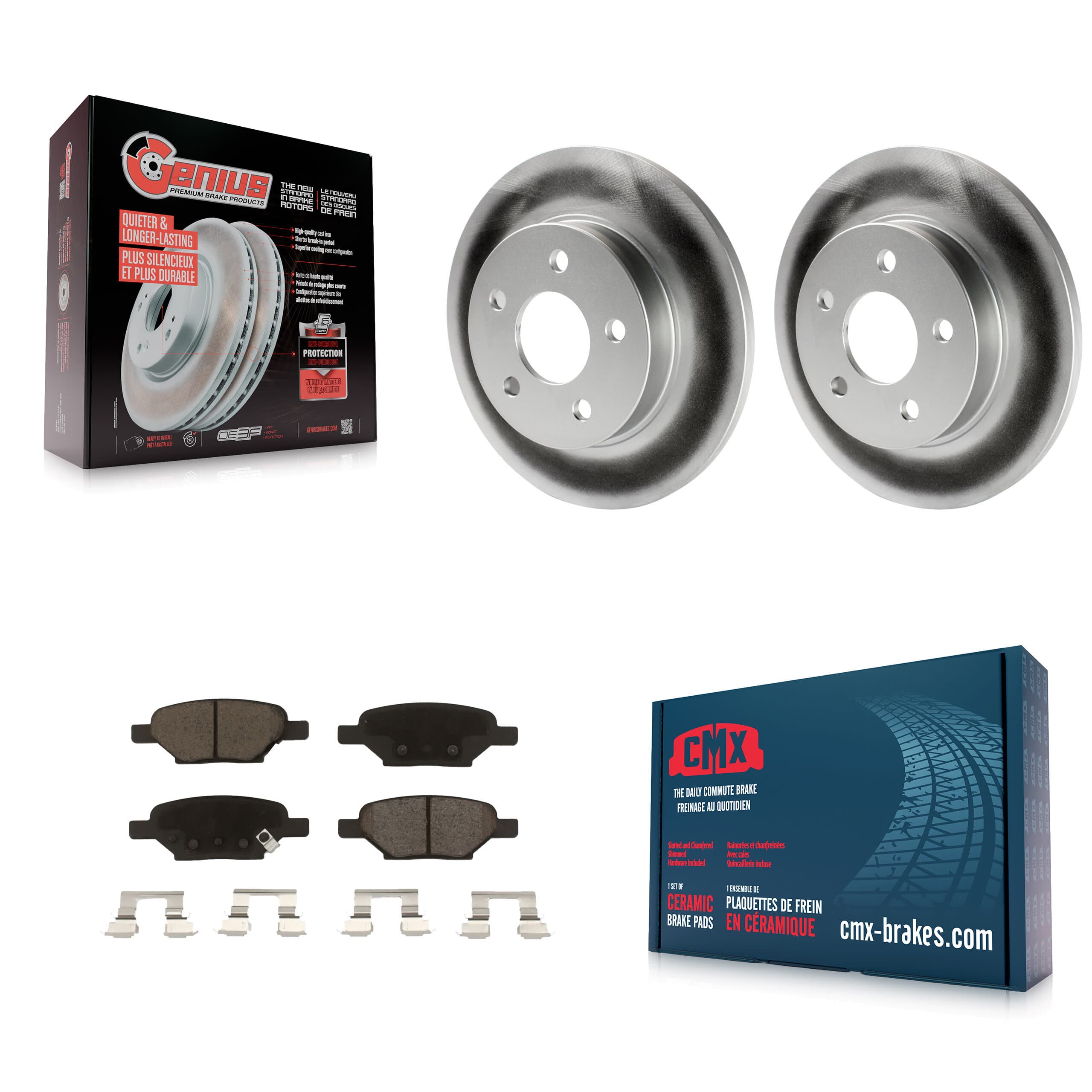 Transit Auto - KGC-101548 - Rear Disc Brake Kits image 1