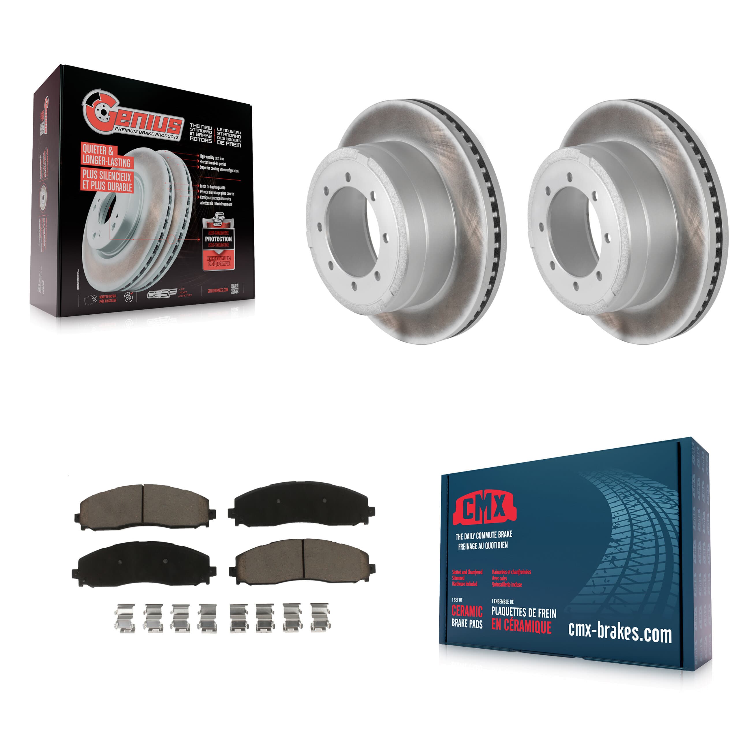 Transit Auto - KGC-101560 - Rear Disc Brake Kits image 1