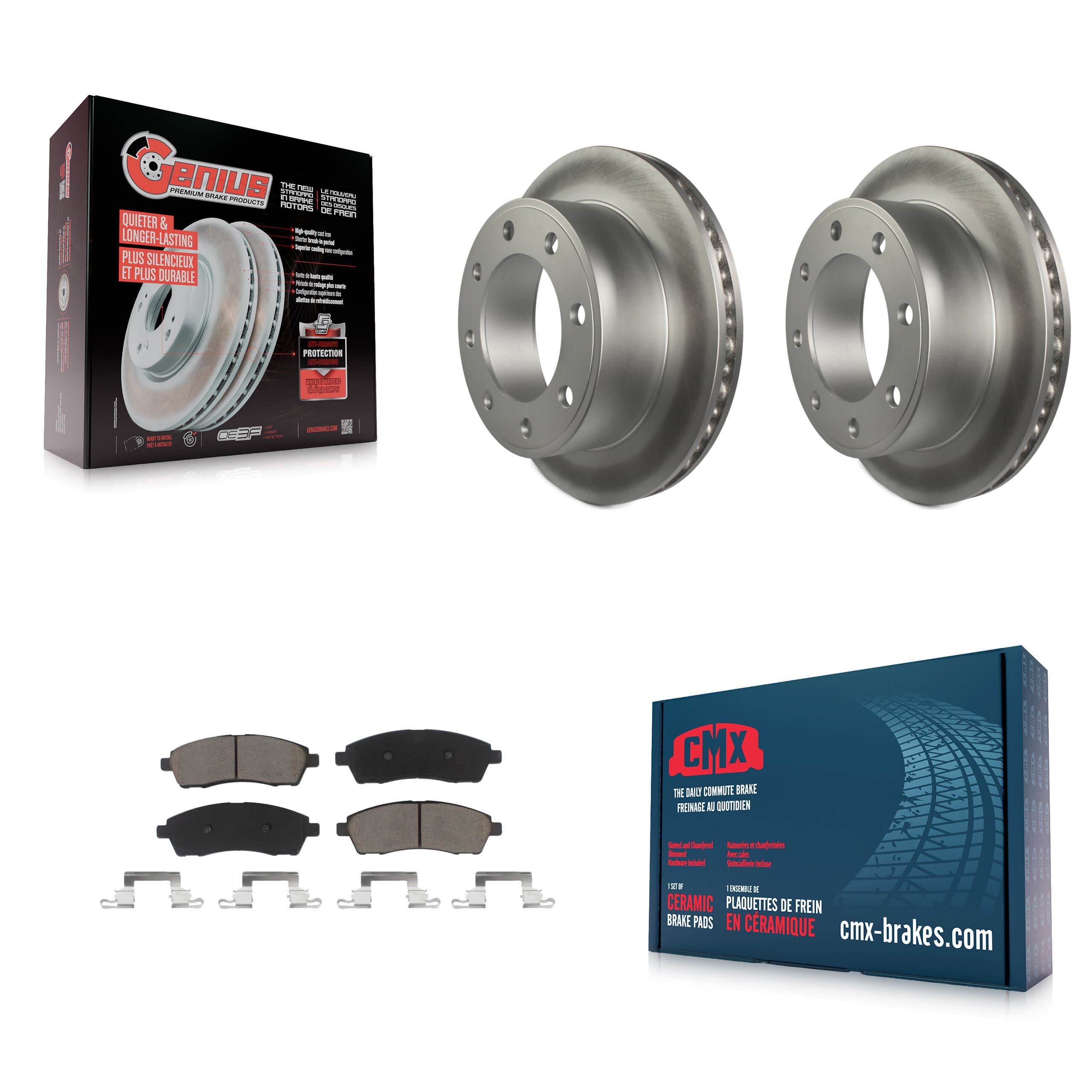 Transit Auto - KGC-101573 - Rear Disc Brake Kits image 1