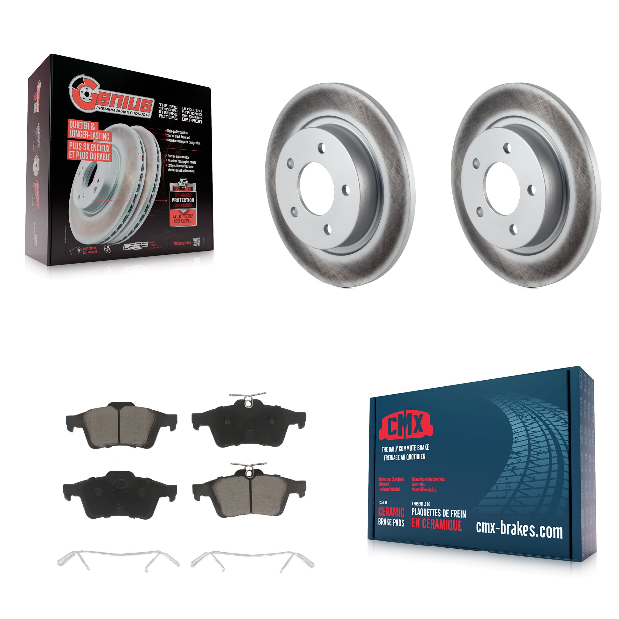Transit Auto - KGC-101583 - Rear Disc Brake Kits image 1