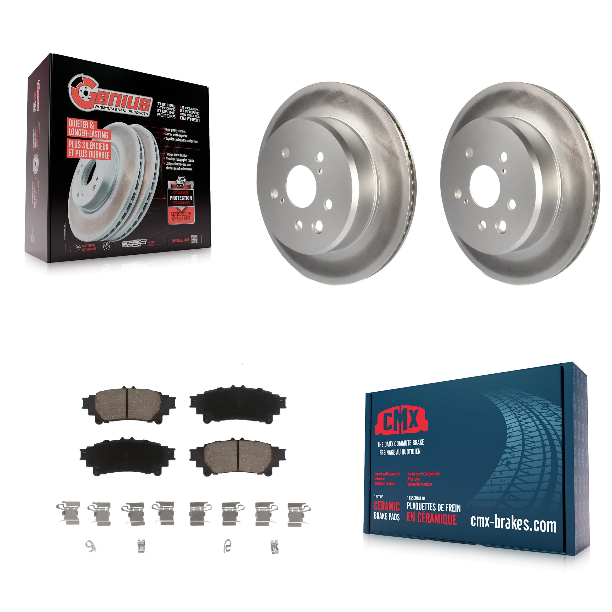 Transit Auto - KGC-101624 - Rear Disc Brake Kits image 1