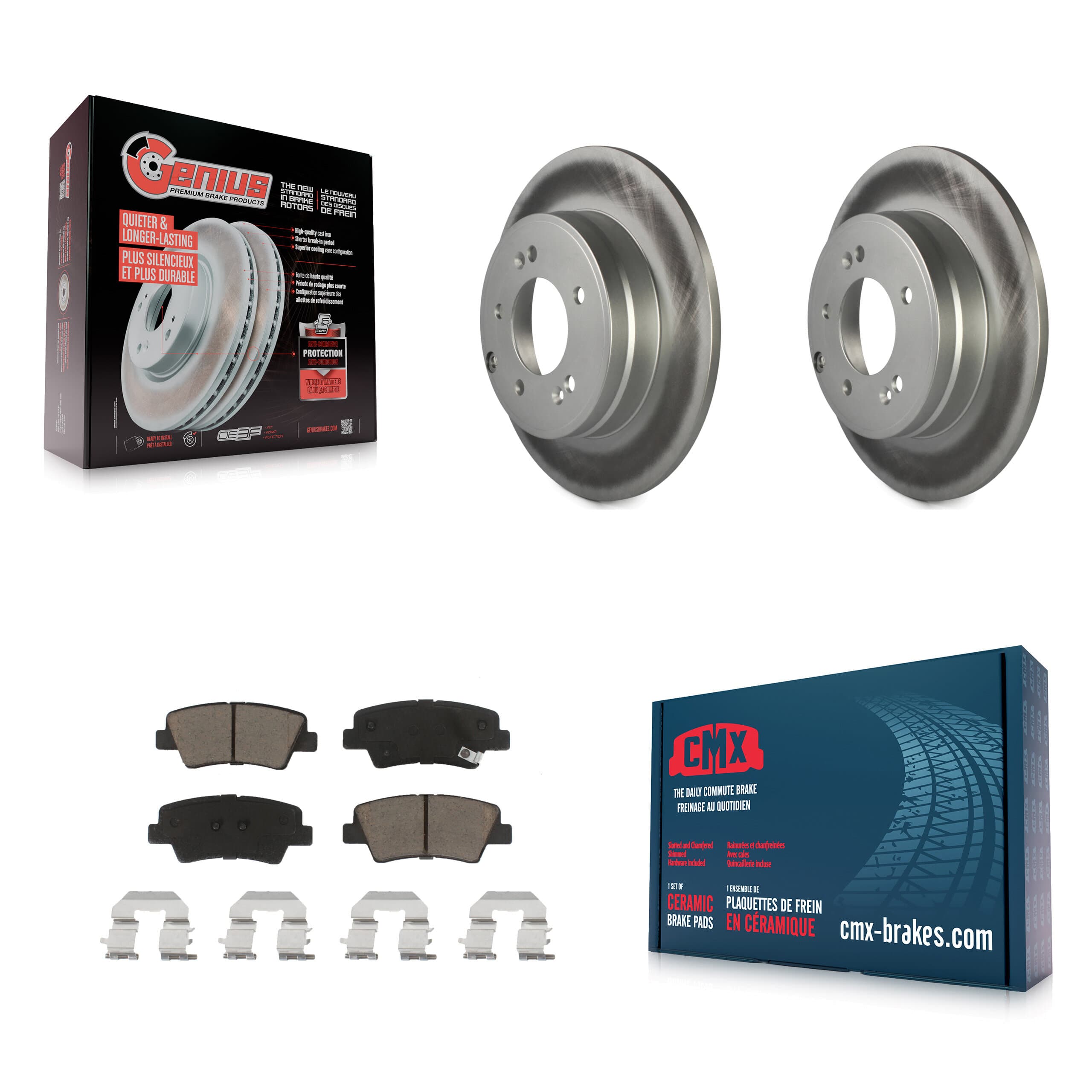 Transit Auto - KGC-101635 - Rear Disc Brake Kits image 1
