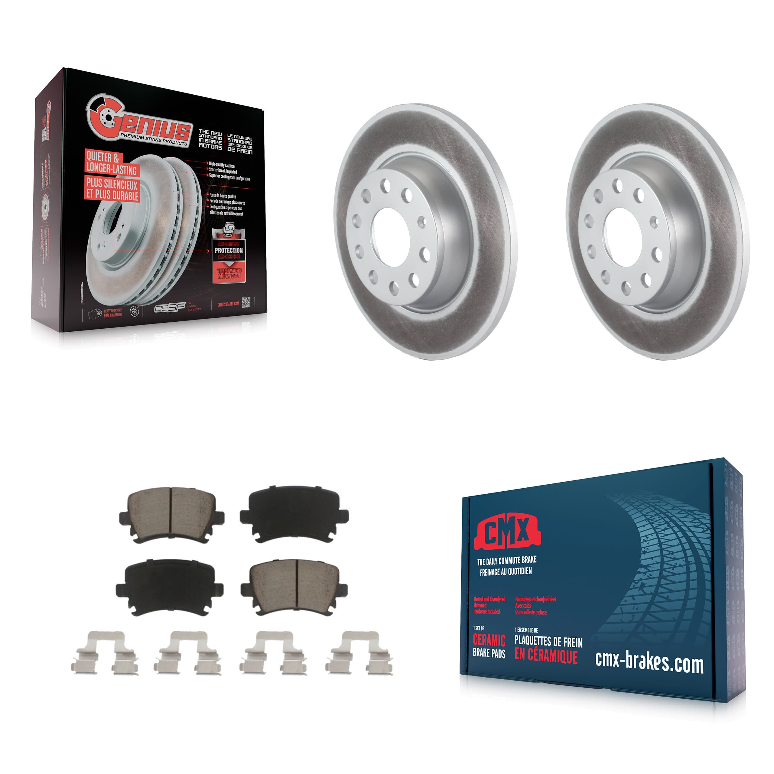 Transit Auto - KGC-101670 - Rear Disc Brake Kits image 1