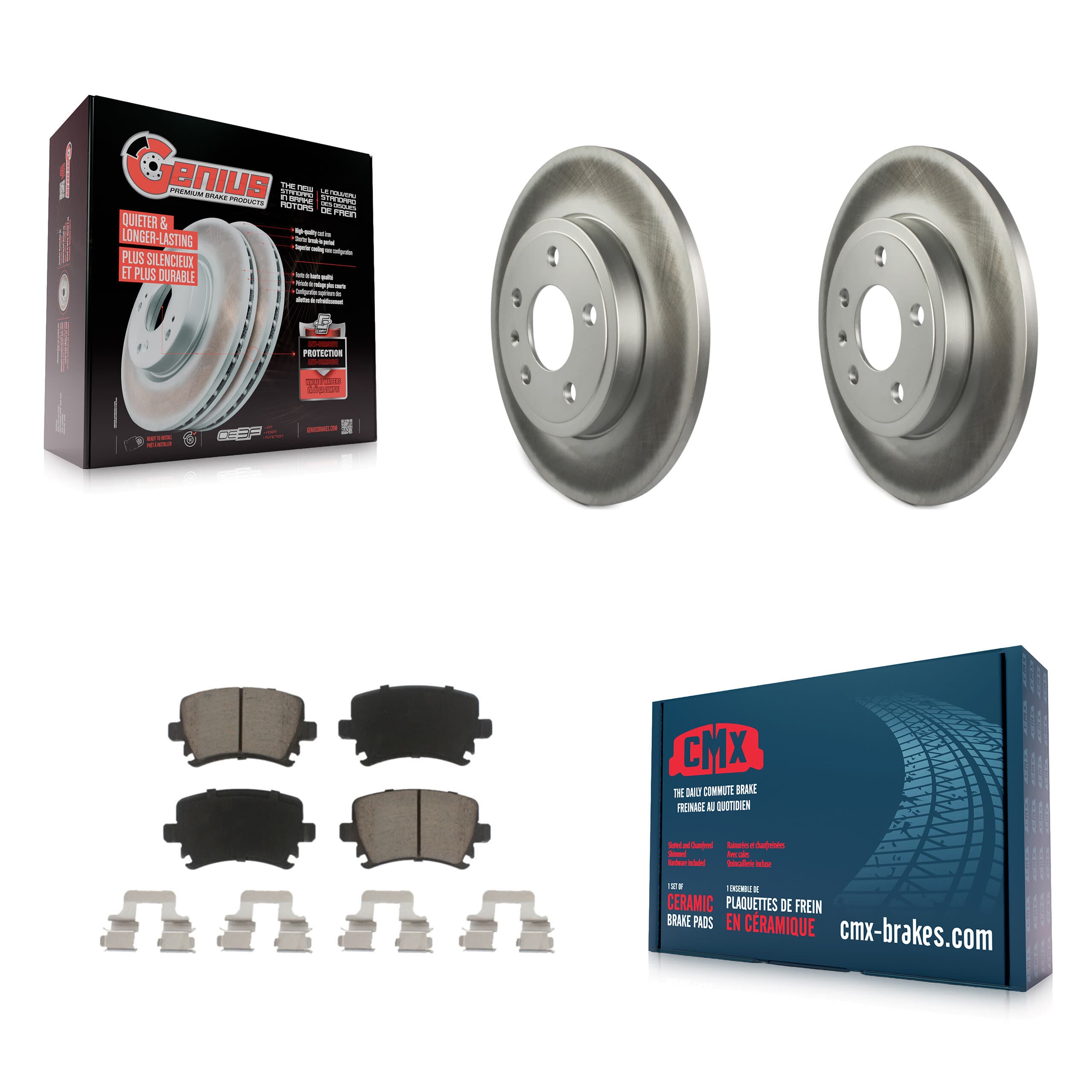 Transit Auto - KGC-101673 - Rear Disc Brake Kits image 1