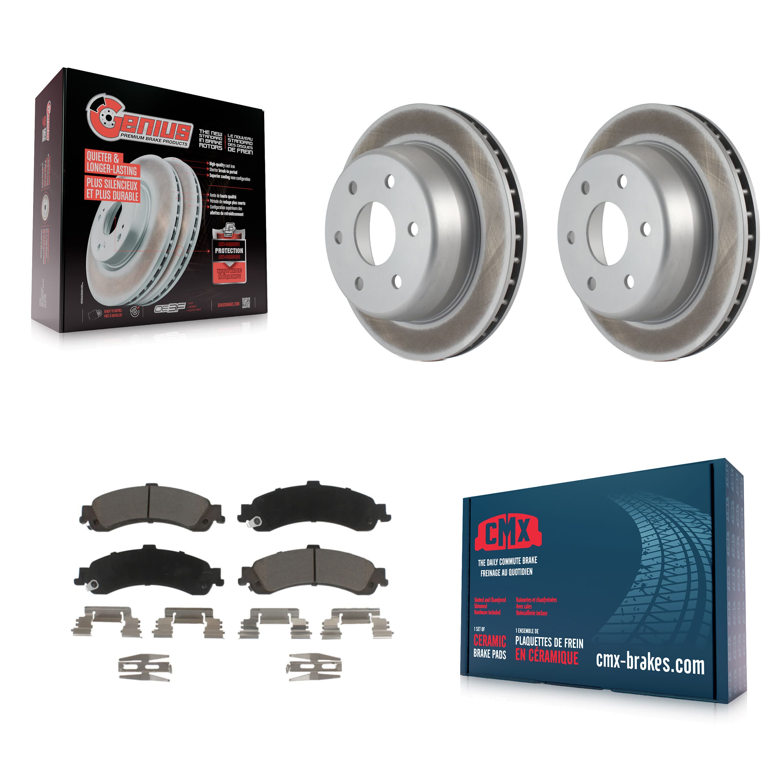 Transit Auto - KGC-101679 - Rear Disc Brake Kits image 1