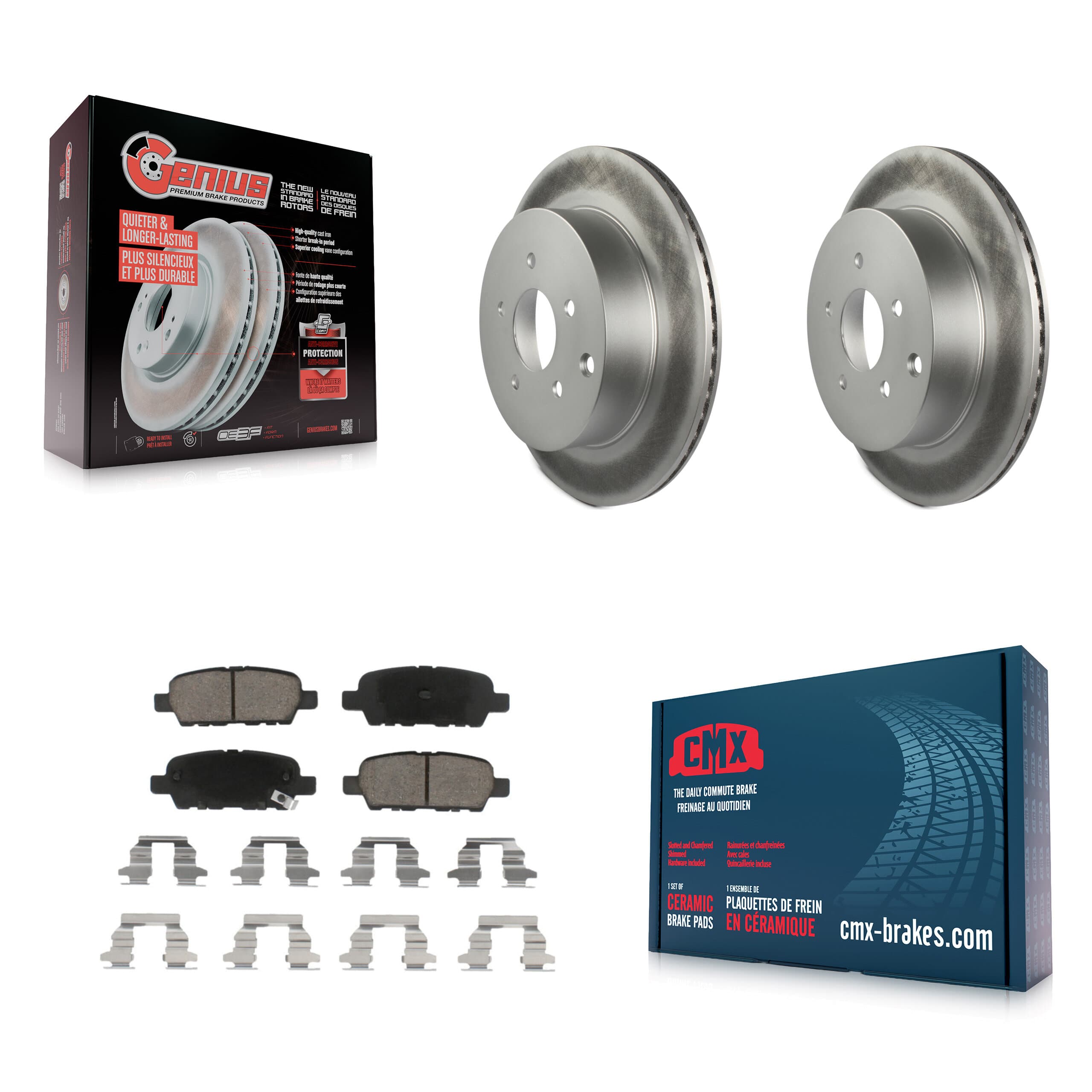Transit Auto - KGC-101690 - Rear Disc Brake Kits image 1