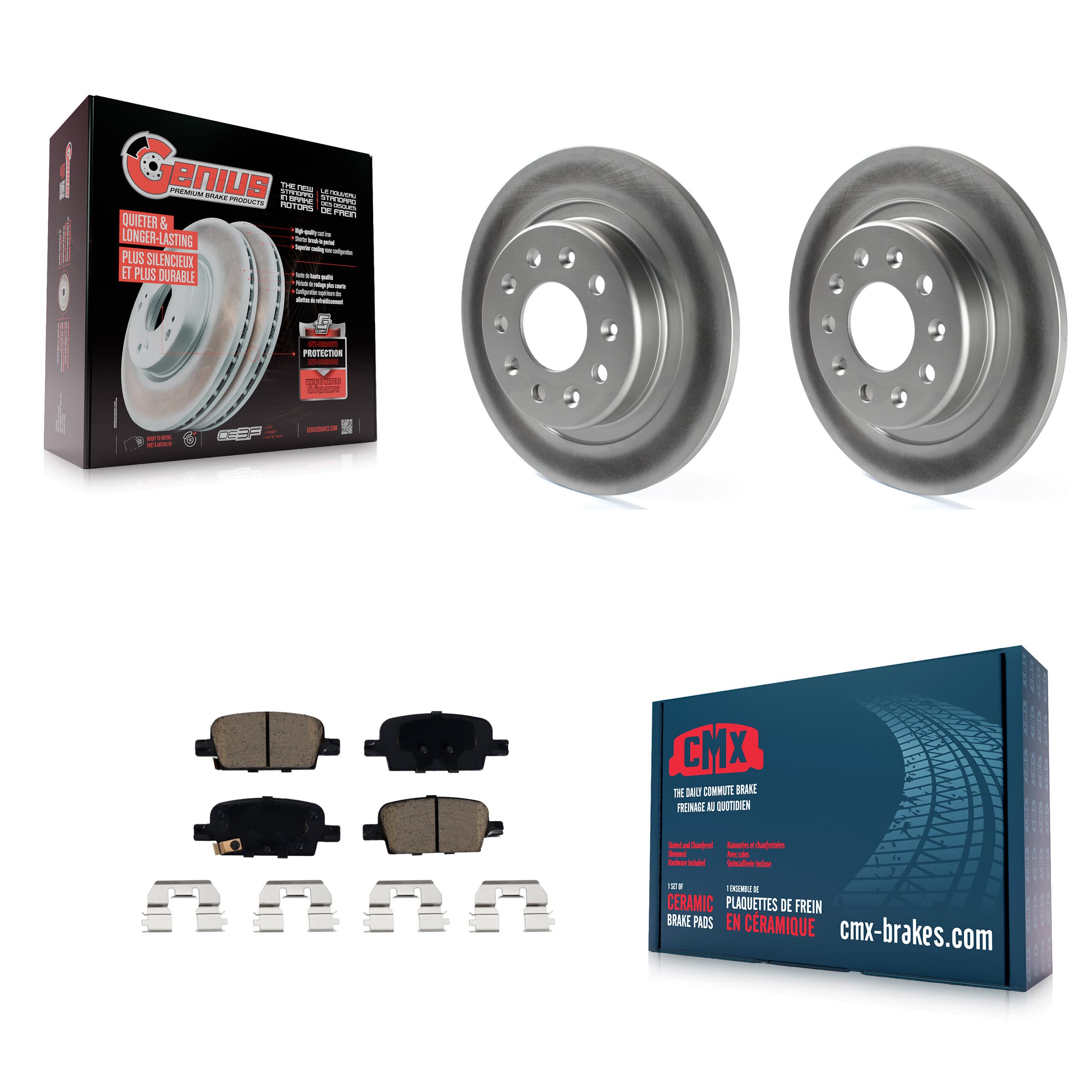 Transit Auto - KGC-101697 - Rear Disc Brake Kits image 1