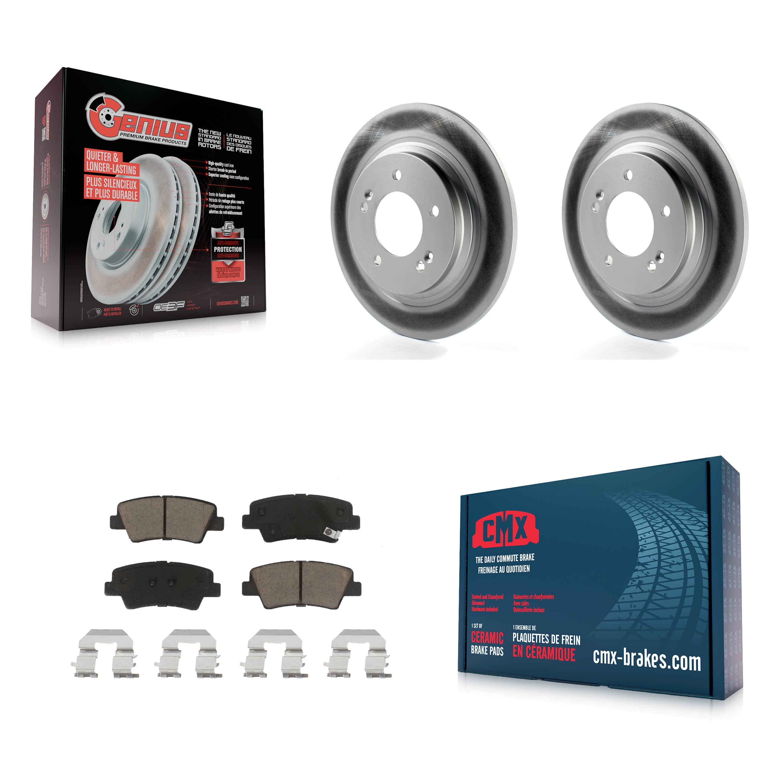 Transit Auto - KGC-101732 - Rear Disc Brake Kits image 1