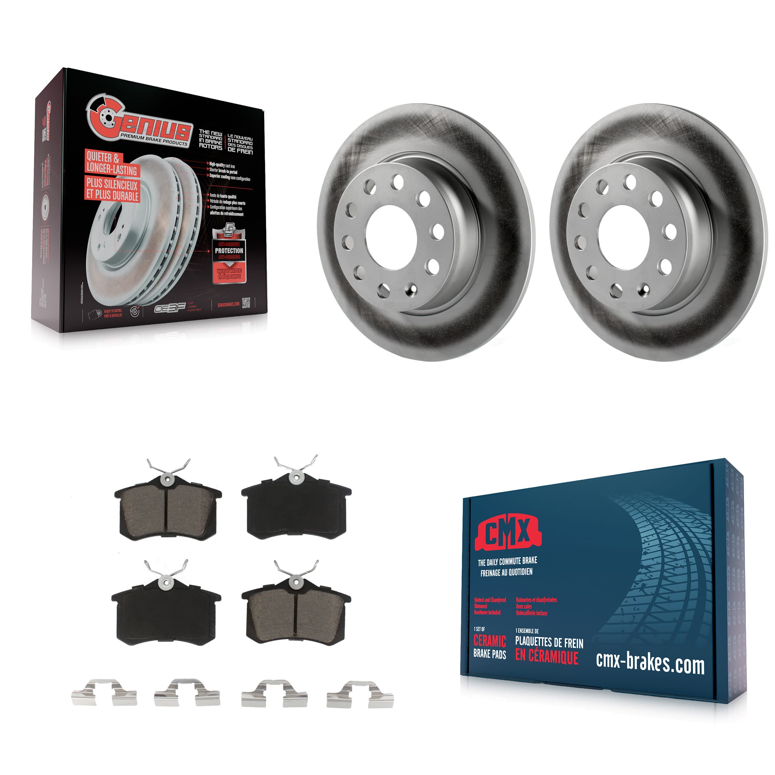 Transit Auto - KGC-101750 - Rear Disc Brake Kits image 1