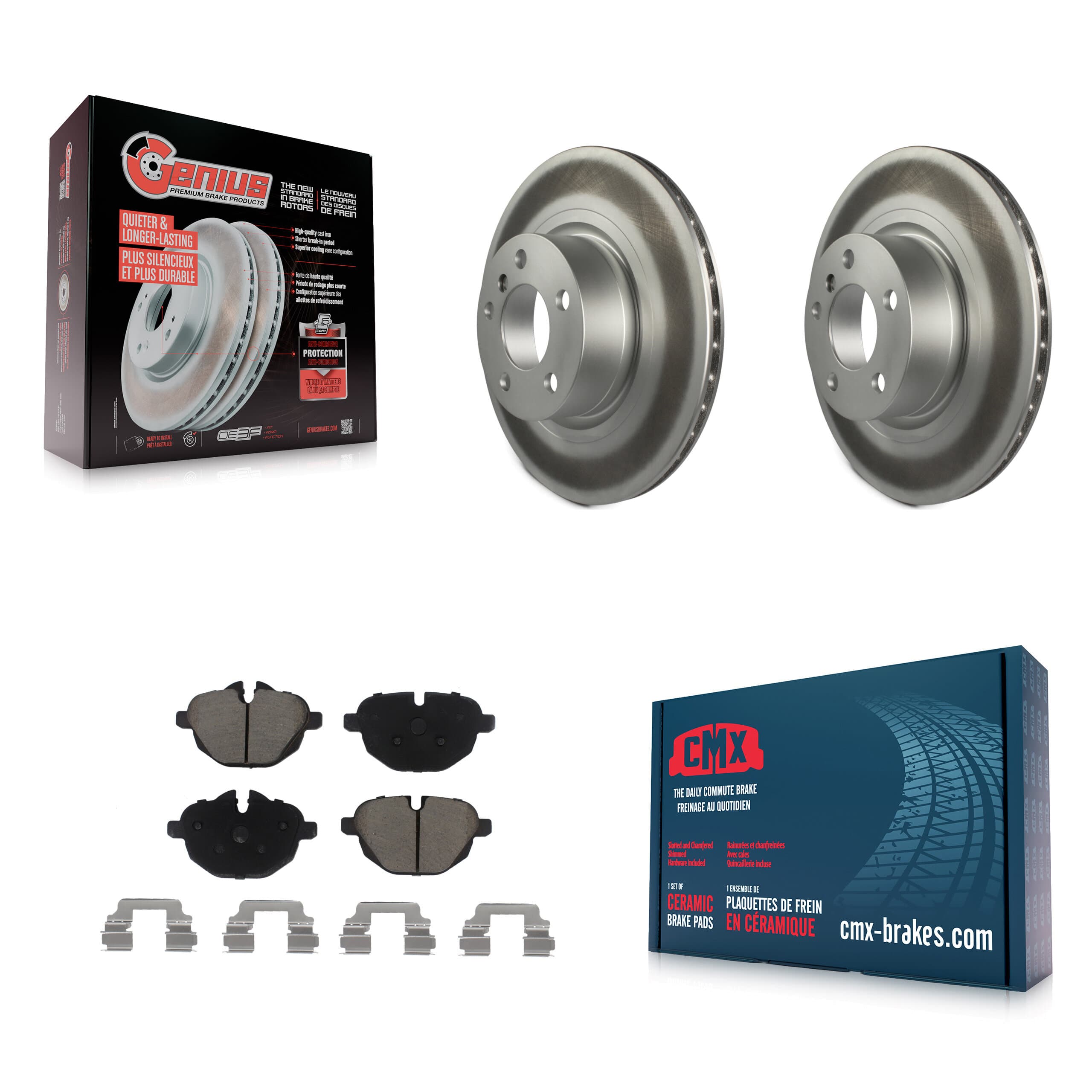 Transit Auto - KGC-101751 - Rear Disc Brake Kits image 1