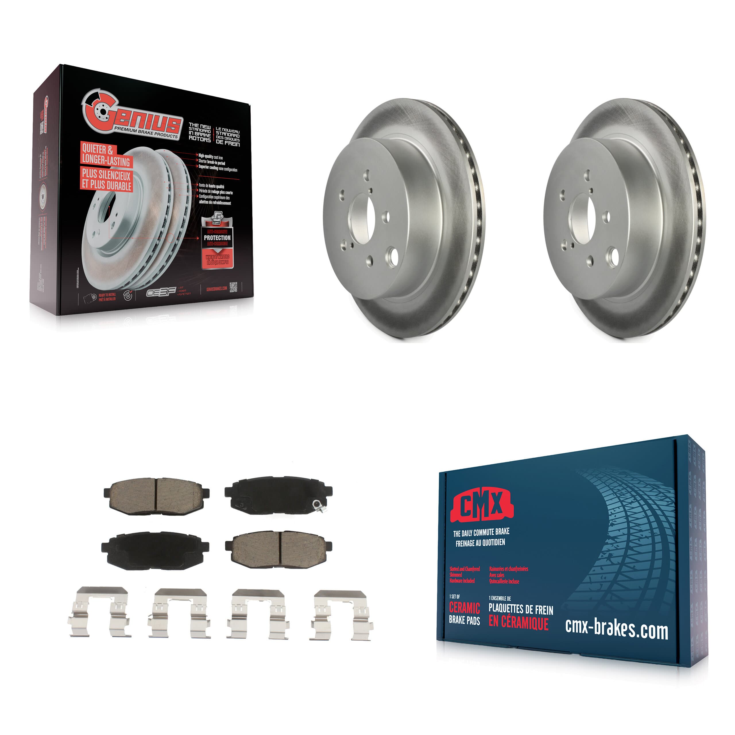 Transit Auto - KGC-101779 - Rear Disc Brake Kits image 1