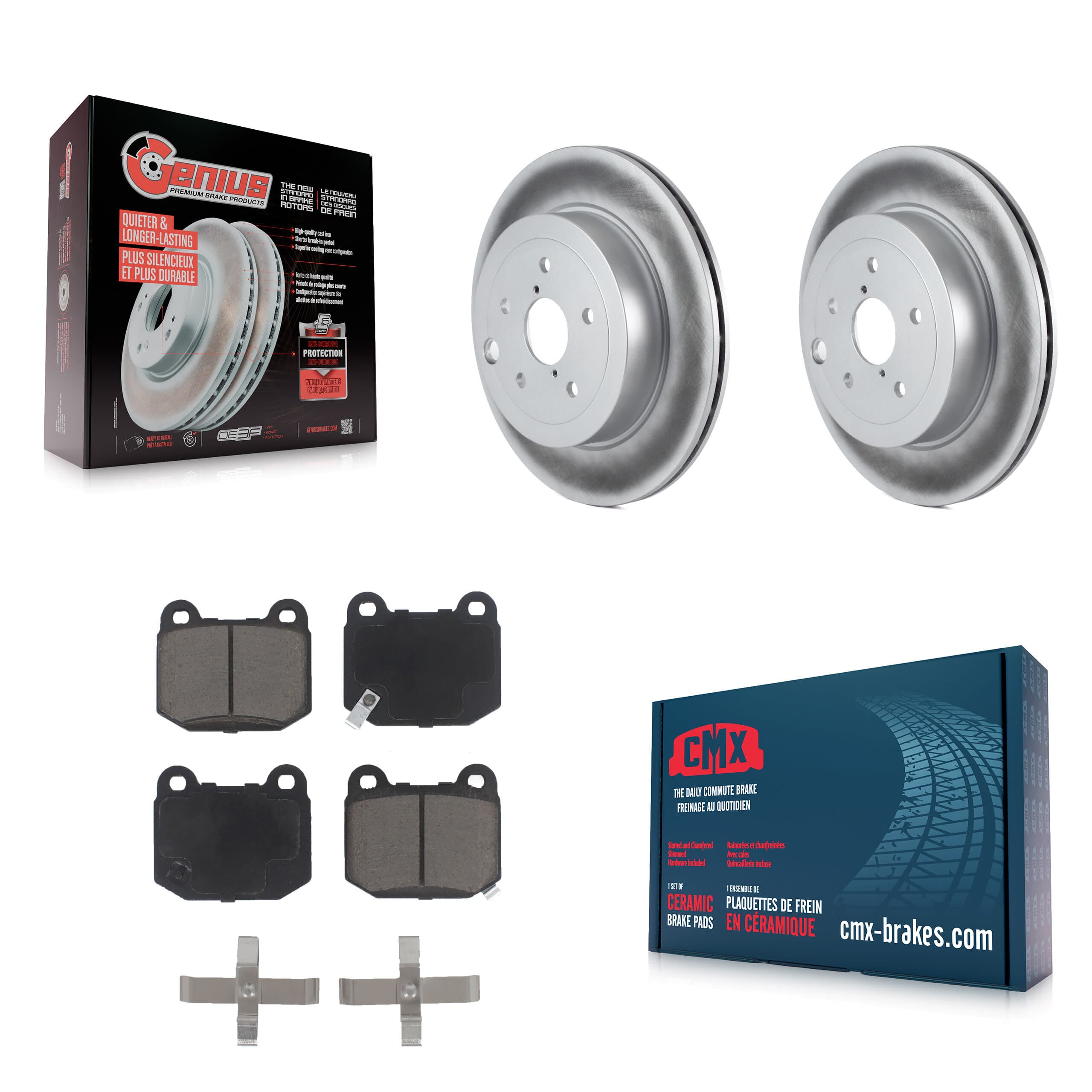 Transit Auto - KGC-101781 - Rear Disc Brake Kits image 1
