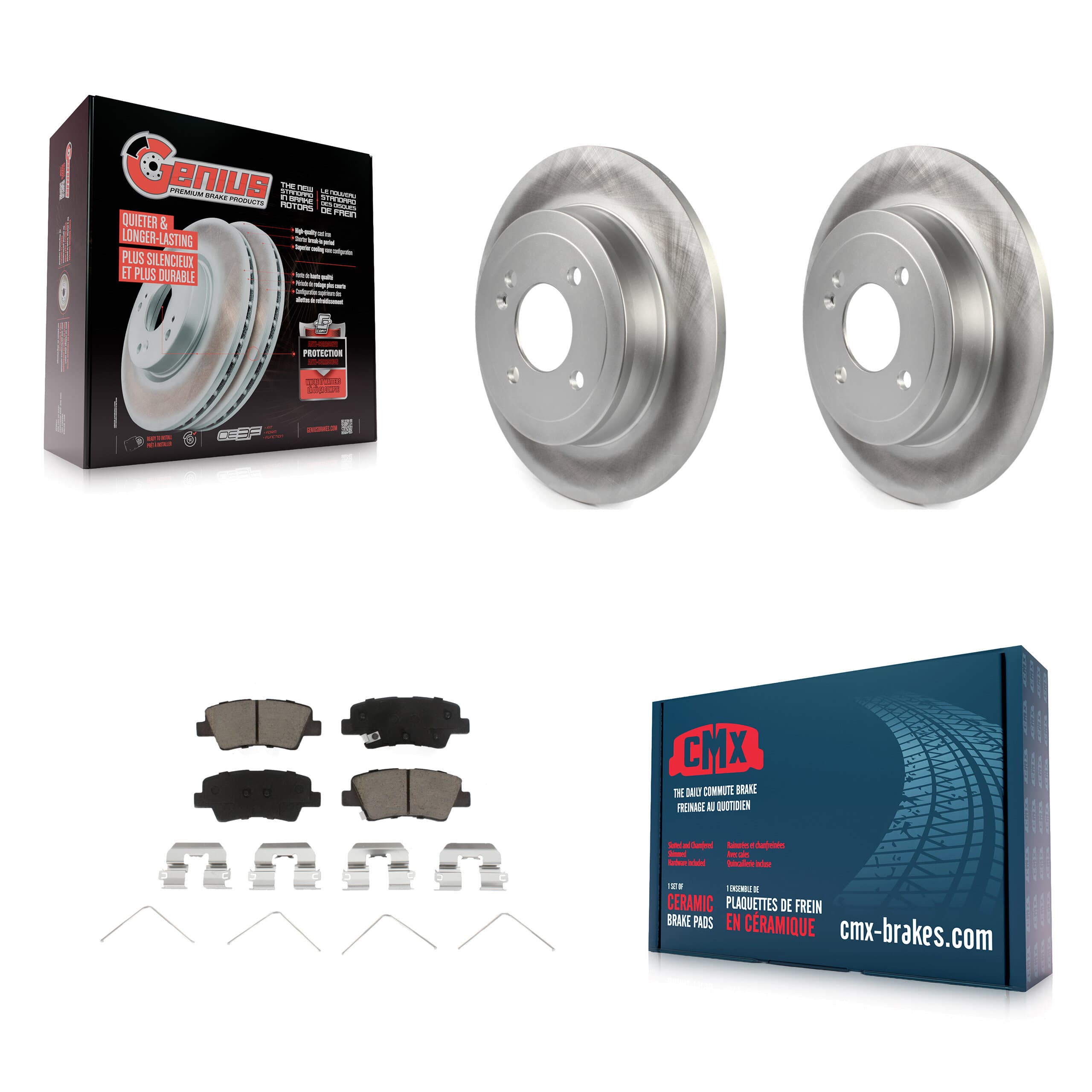 Transit Auto - KGC-101785 - Rear Disc Brake Kits image 1