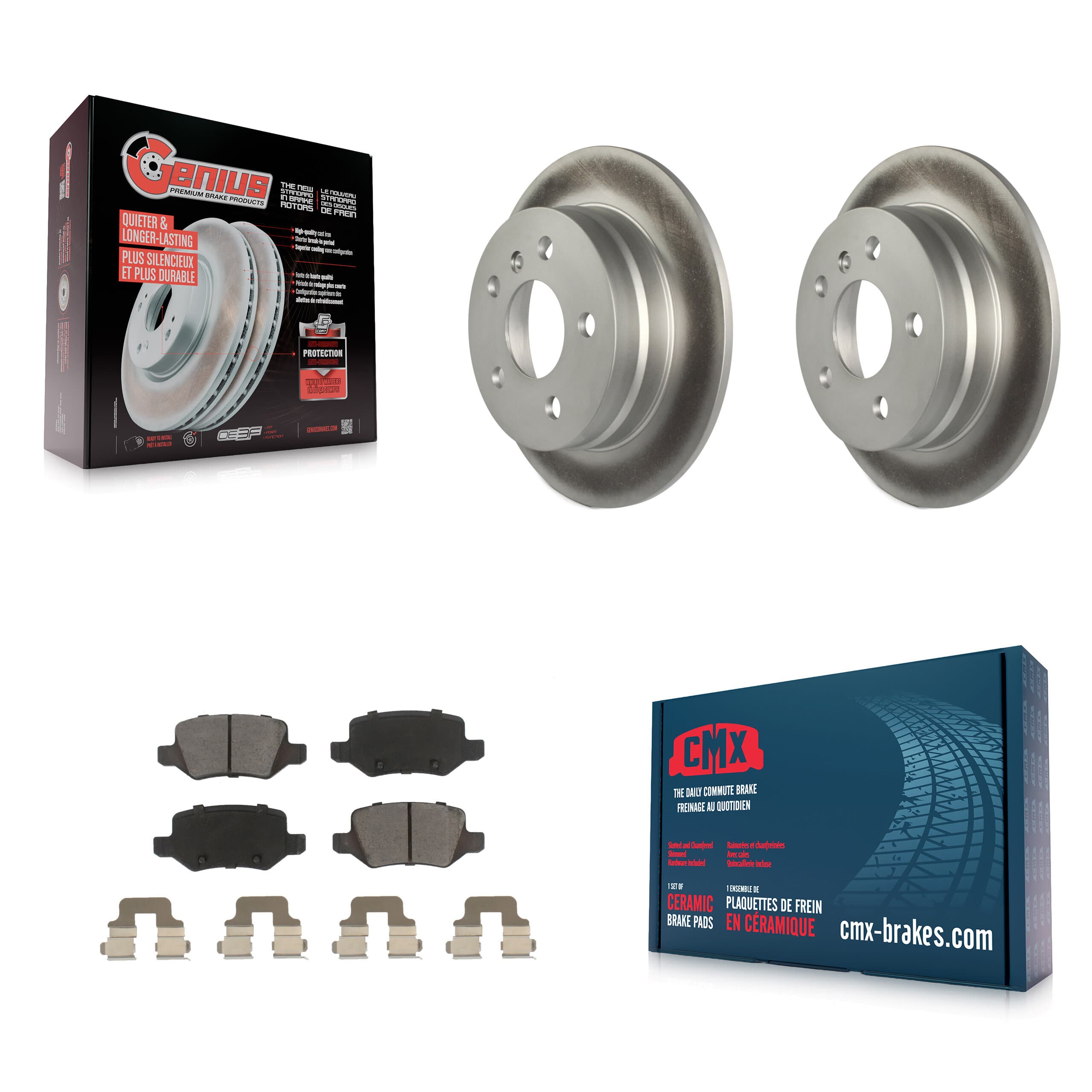 Transit Auto - KGC-101795 - Rear Disc Brake Kits image 1