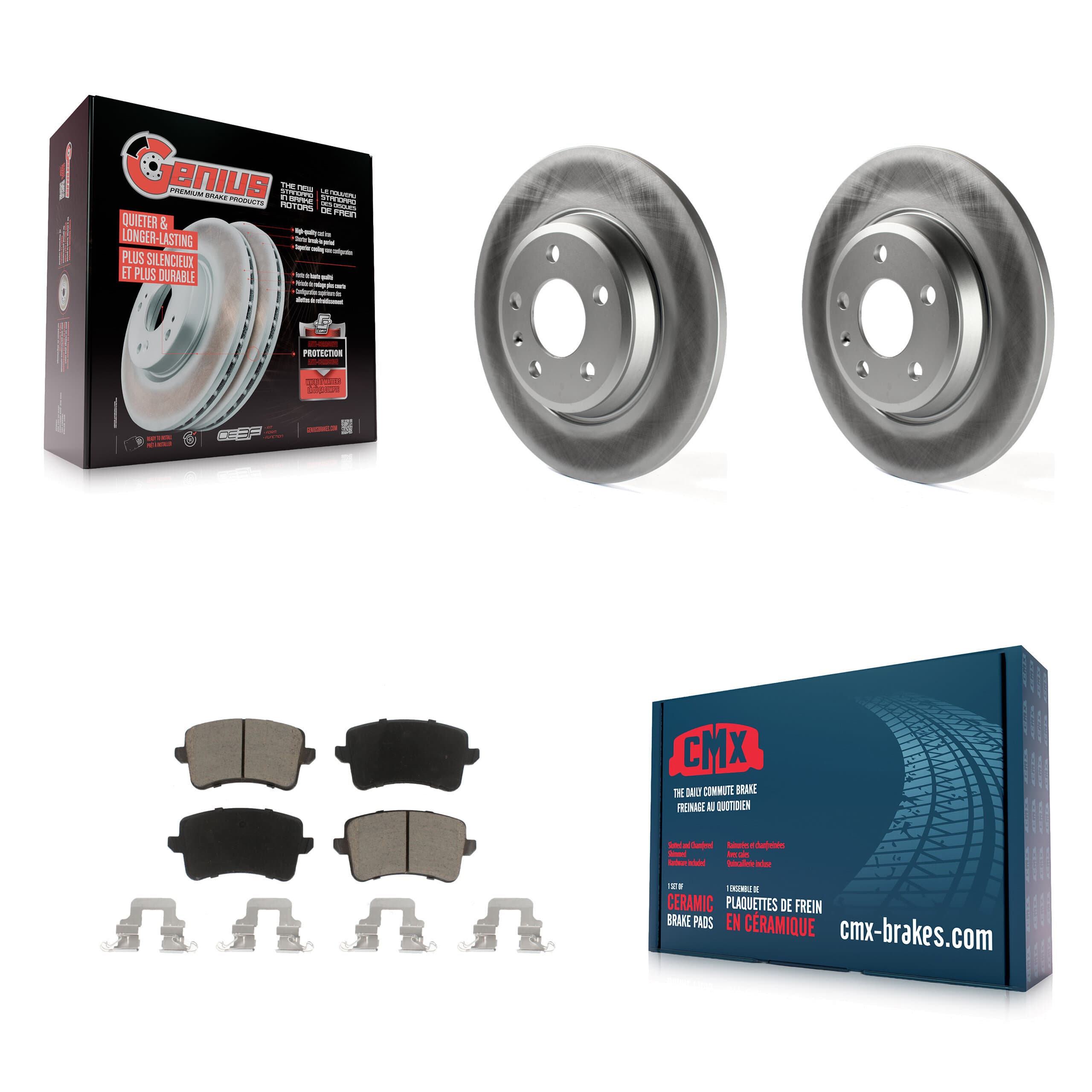 Transit Auto - KGC-101798 - Rear Disc Brake Kits image 1