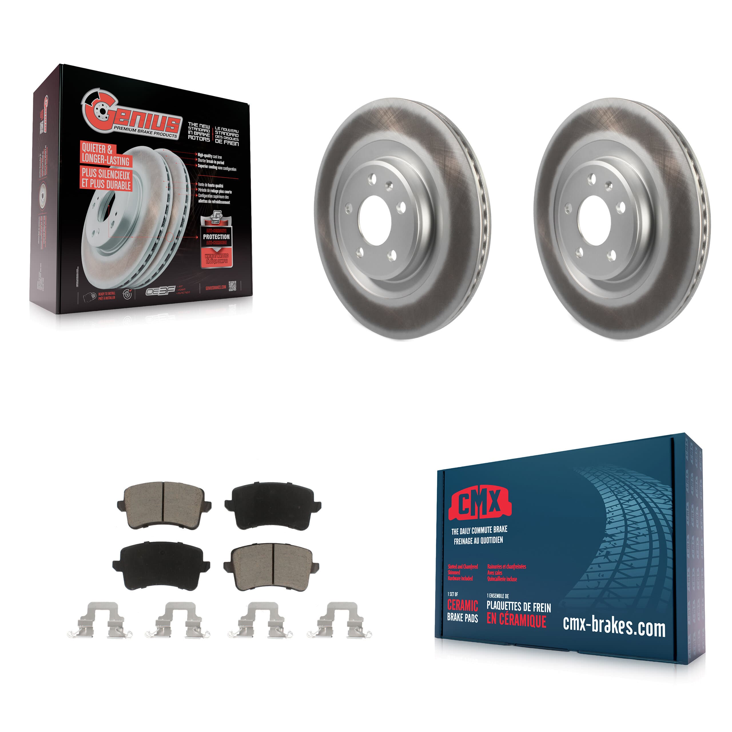 Transit Auto - KGC-101801 - Rear Disc Brake Kits image 1