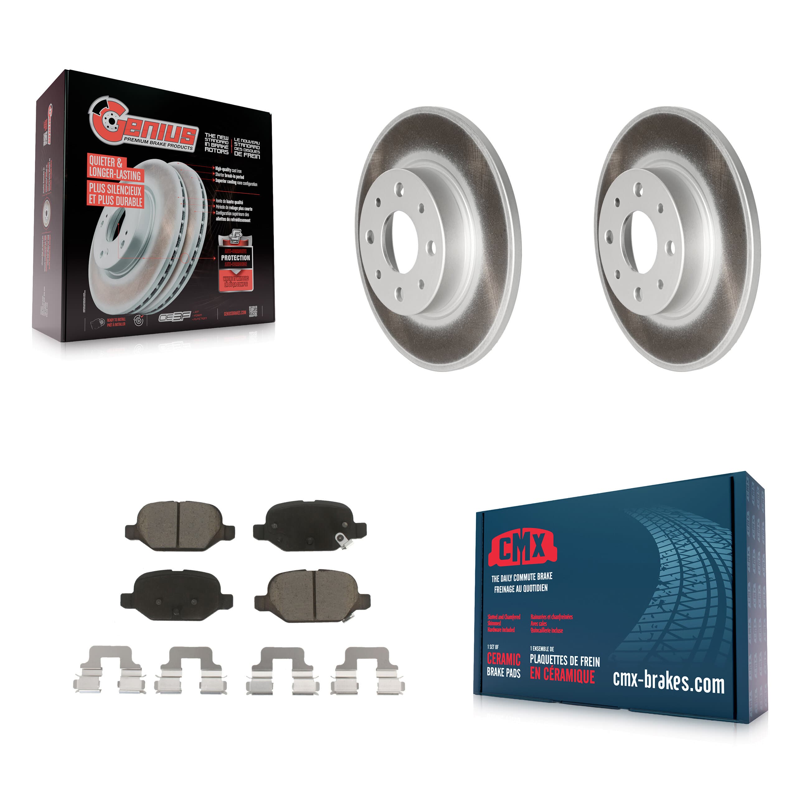Transit Auto - KGC-101881 - Rear Disc Brake Kits image 1